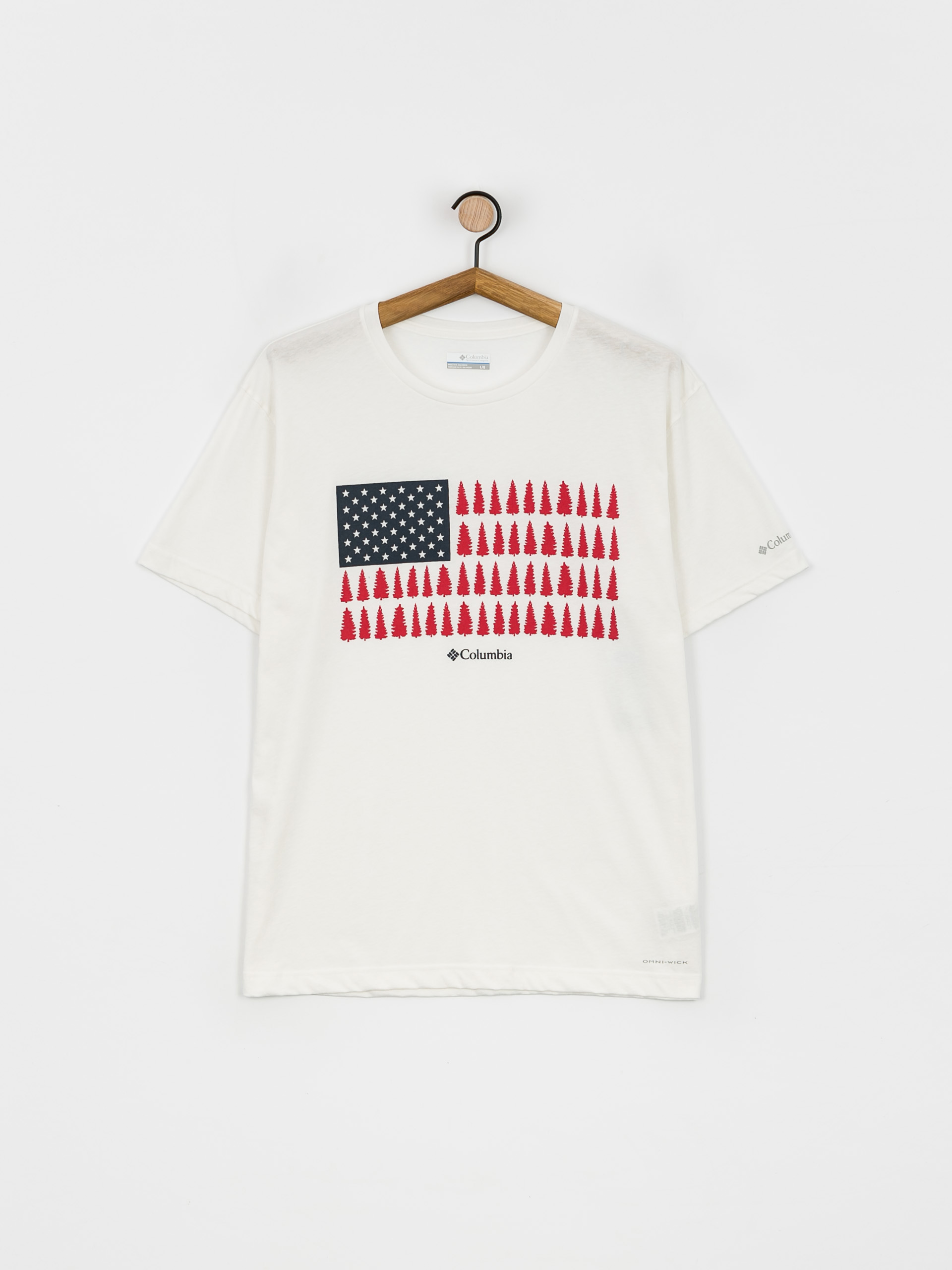 Columbia Thistletown Hills Graphic T-shirt (white treestri)