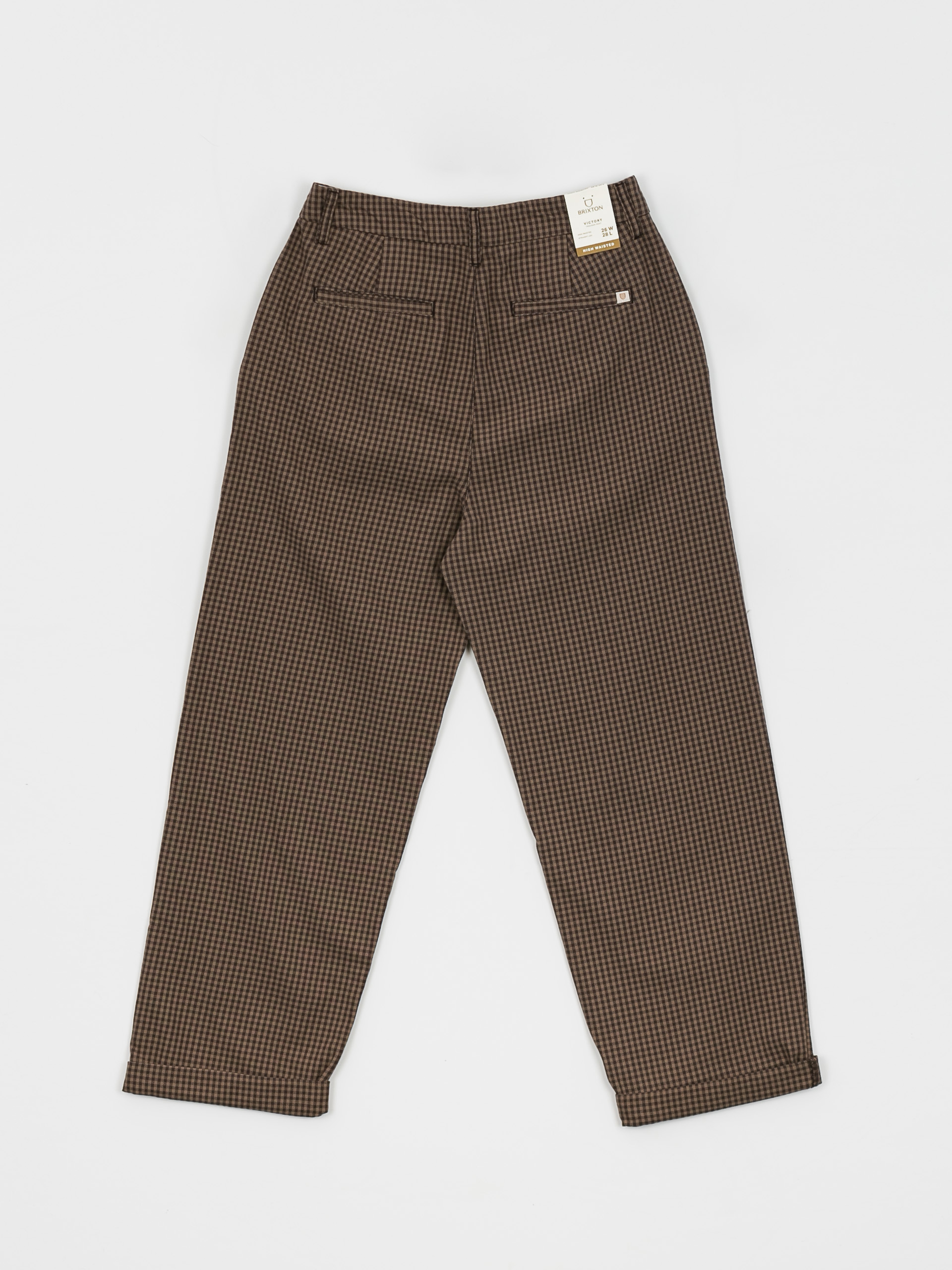 Brixton Victory Trouser Hose Wmn (pine bark gingham)