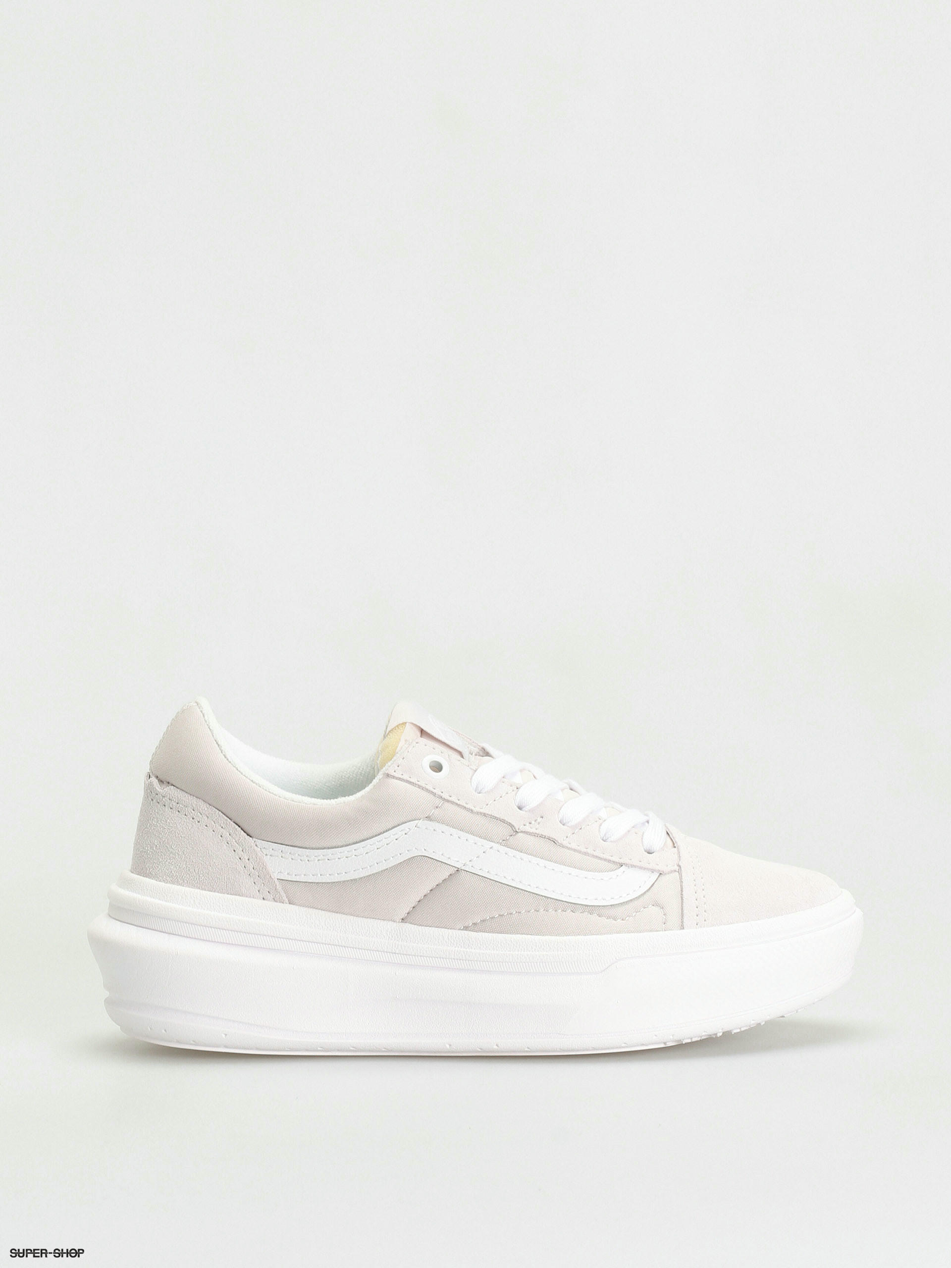 Vans old skool shop platform women's grey