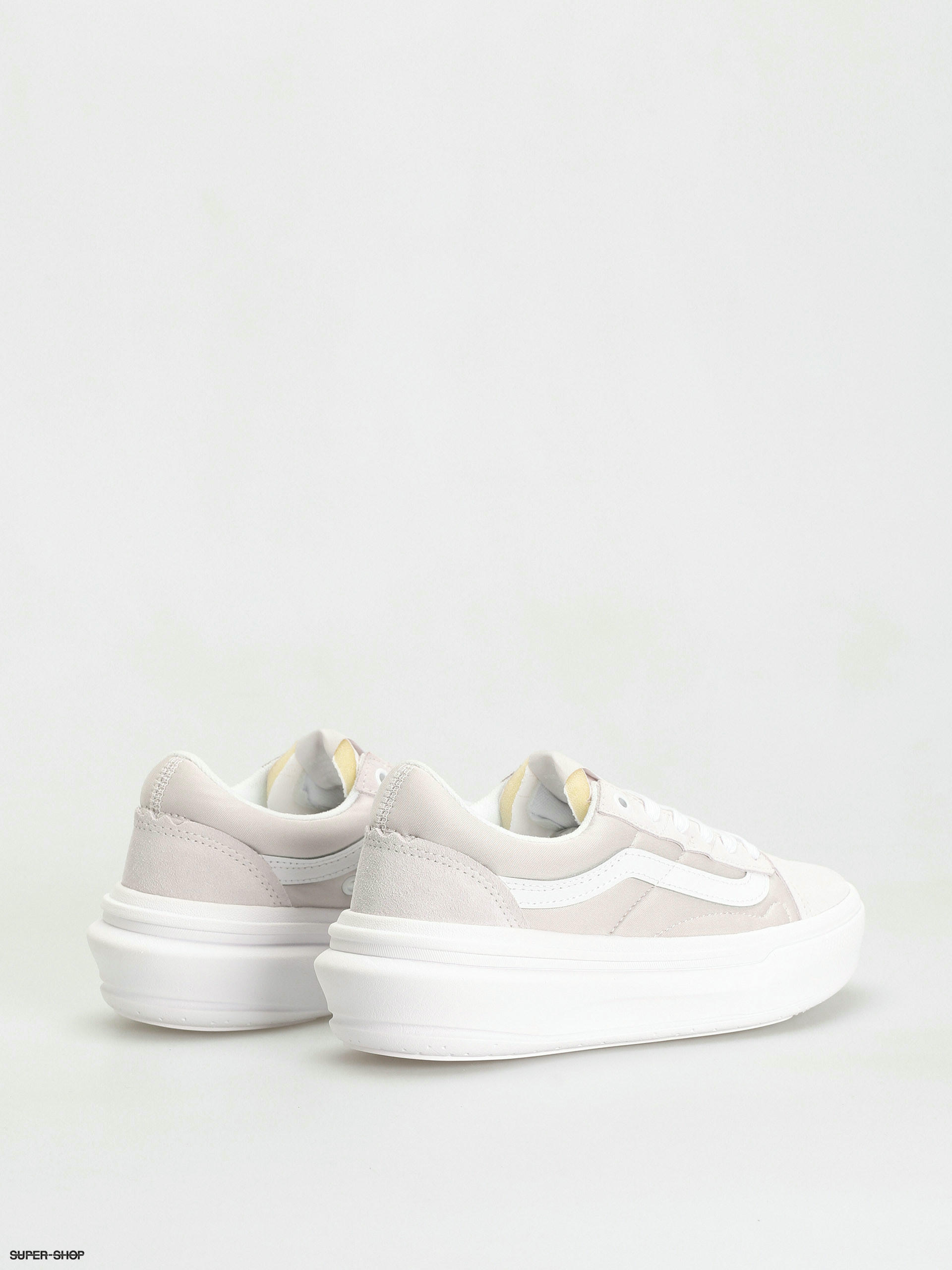 Vans old skool white grey sale