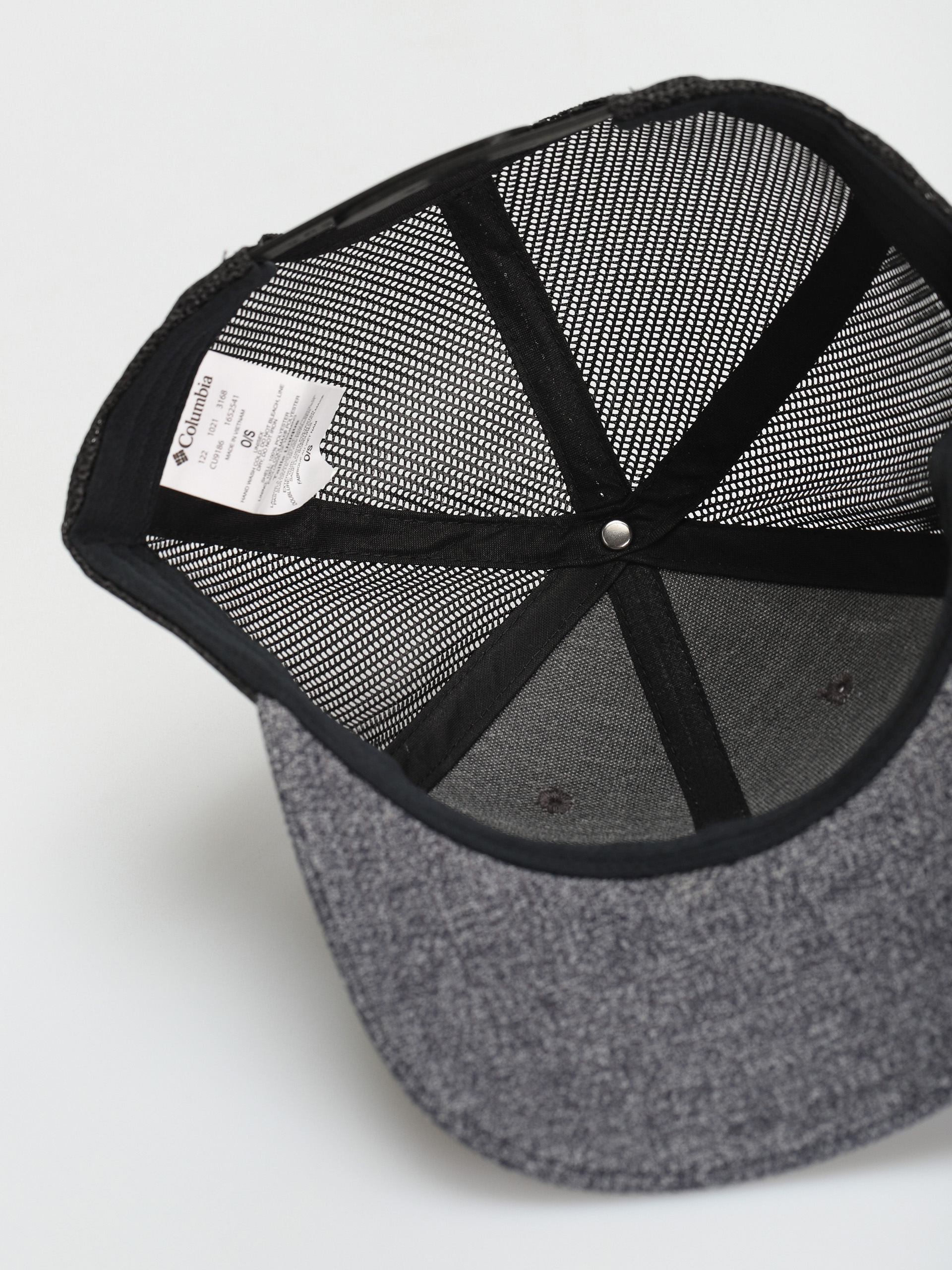 Columbia Mesh Snap Back High Cap (grill heather m)