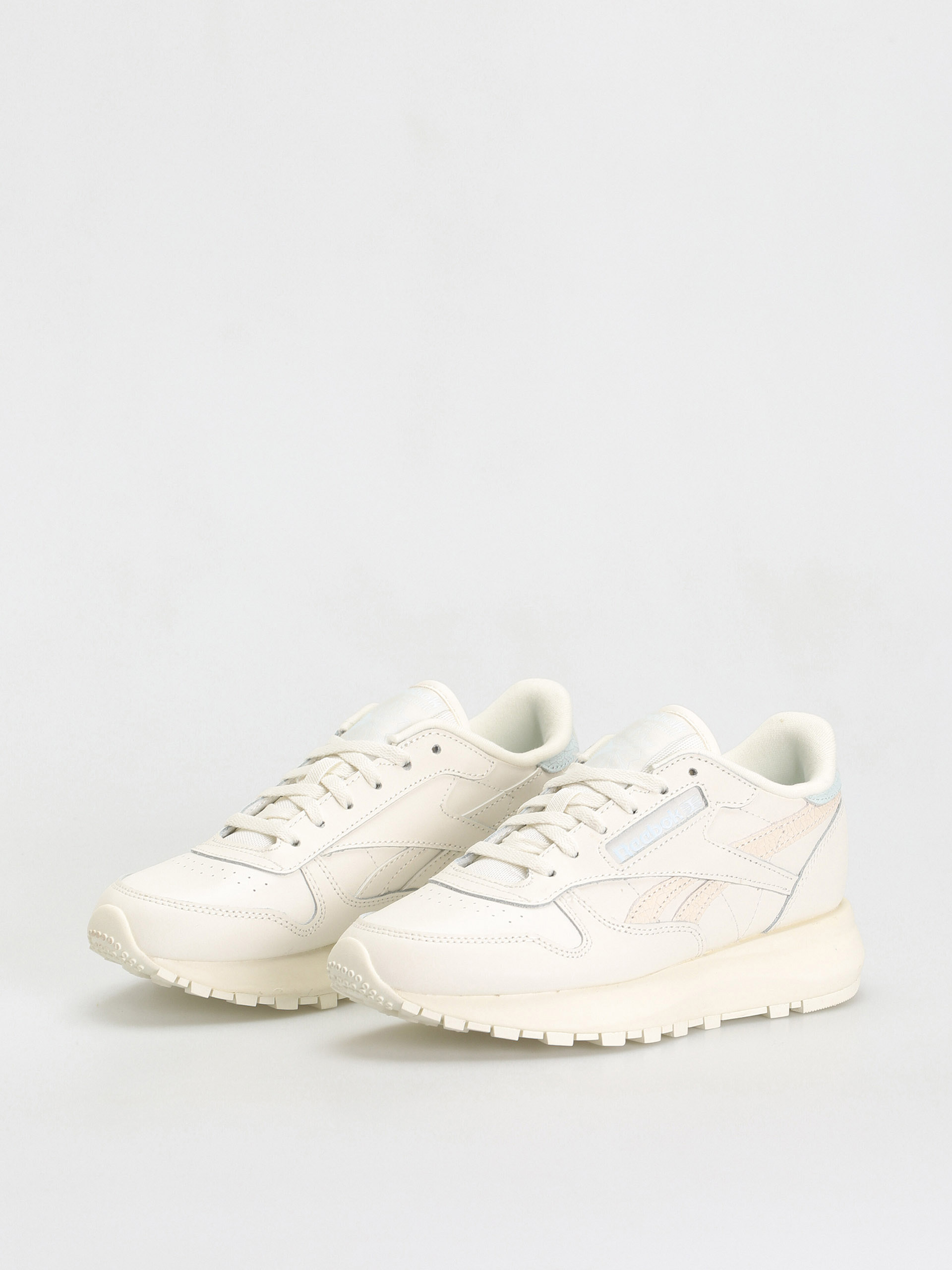 Reebok Classic Leather Sp Shoes Wmn (chalk/chalk/glablu)