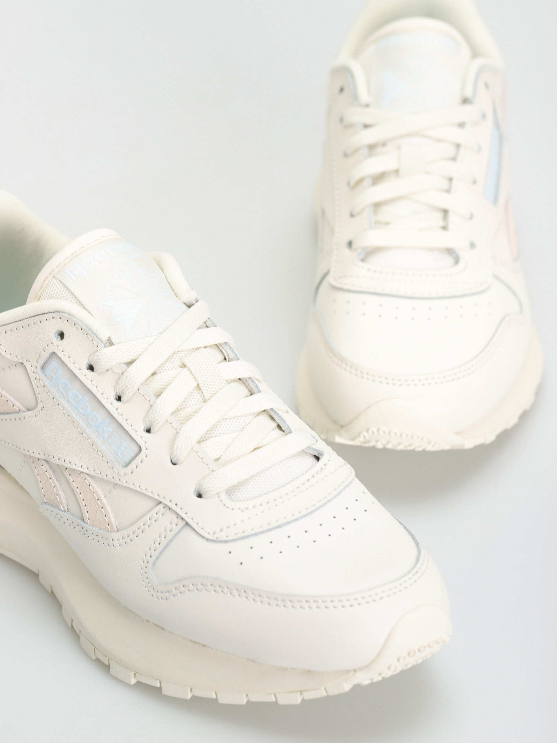 Reebok Classic Leather Sp Shoes Wmn (chalk/chalk/glablu)