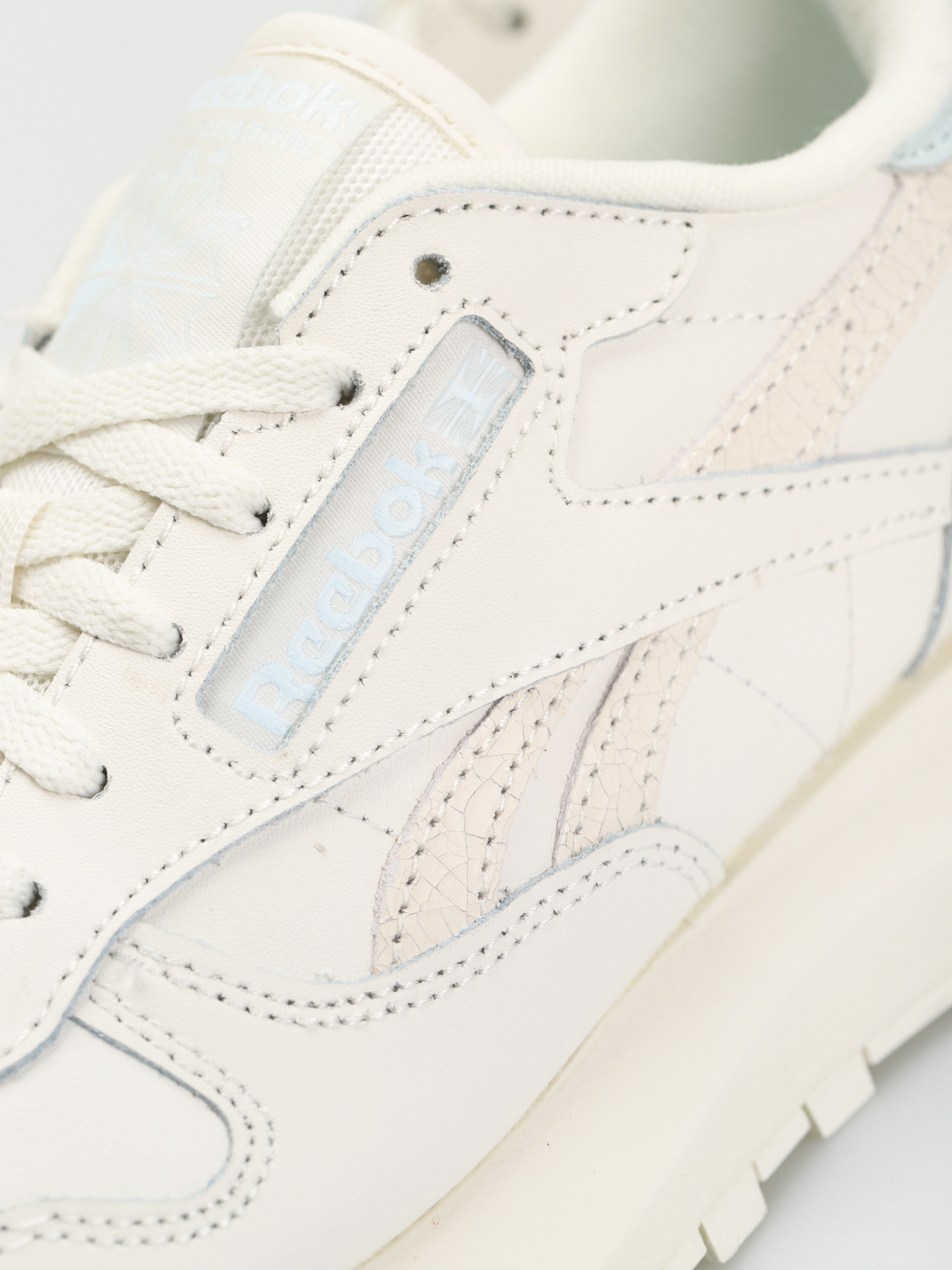 Reebok Classic Leather Sp Shoes Wmn (chalk/chalk/glablu)