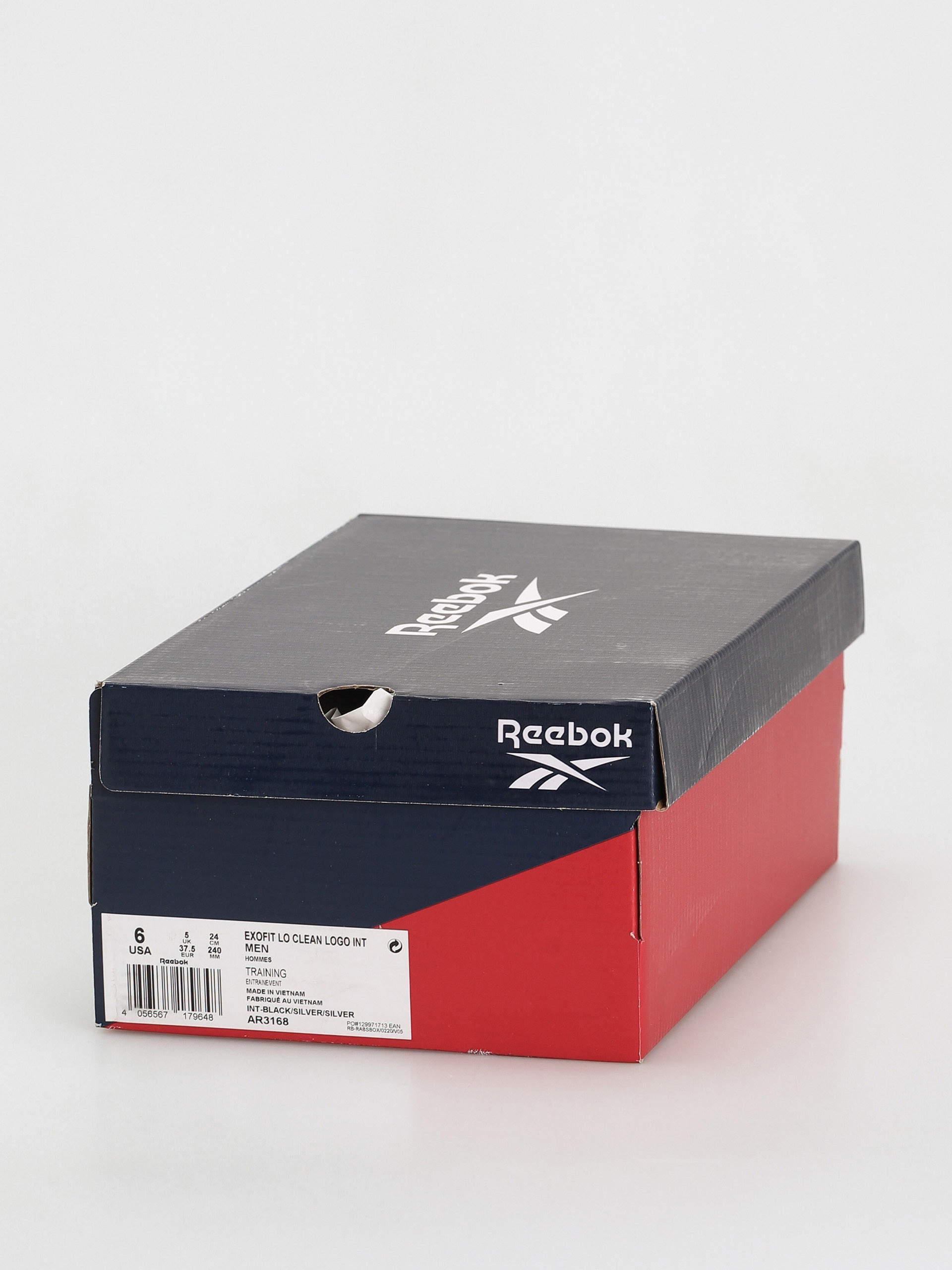 Reebok Ex O Fit Lo Clean Logo Int Schuhe (black/silver/silver)