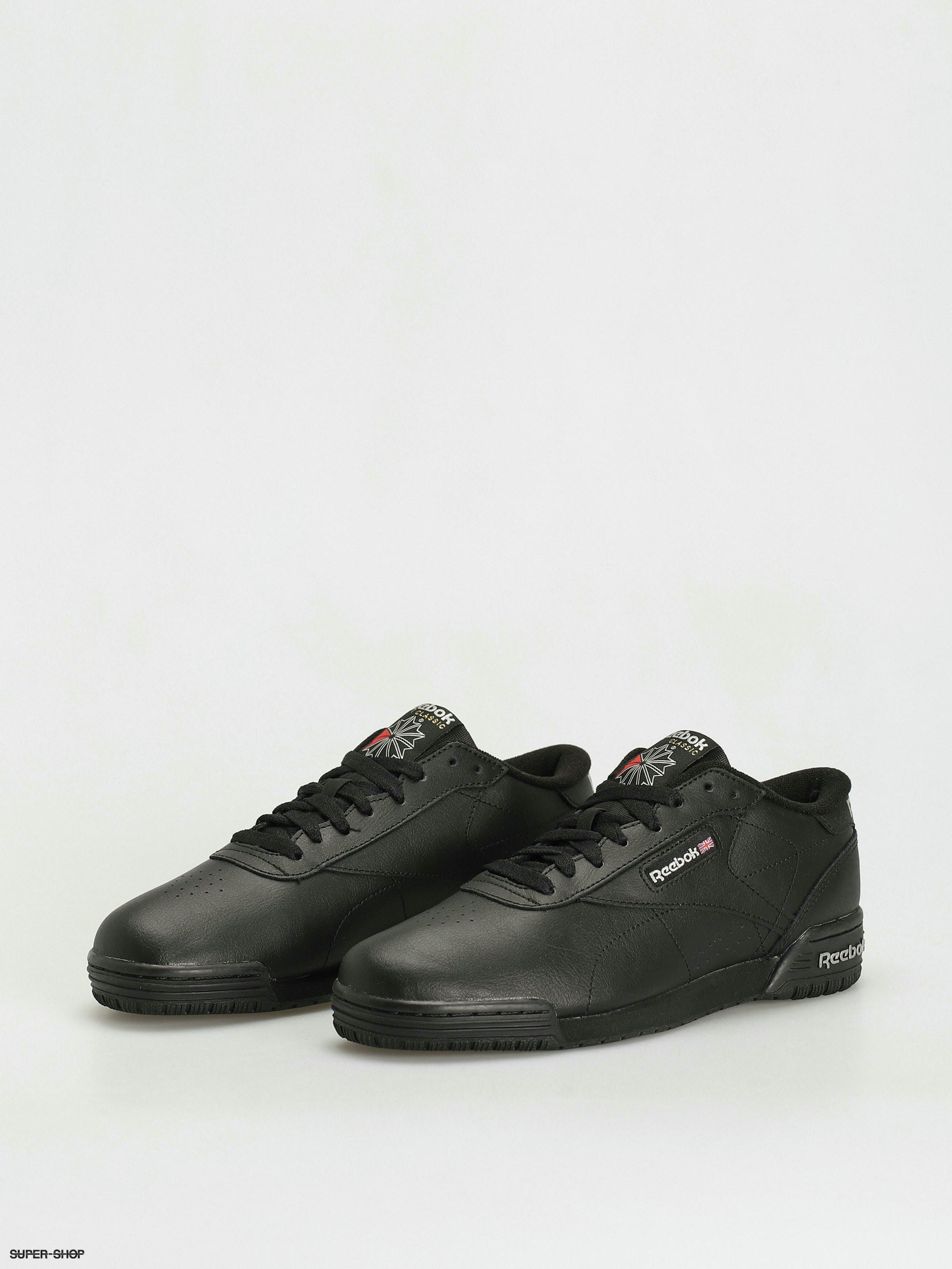 Reebok Ex O Fit Lo Clean Logo Int Shoes black silver silver