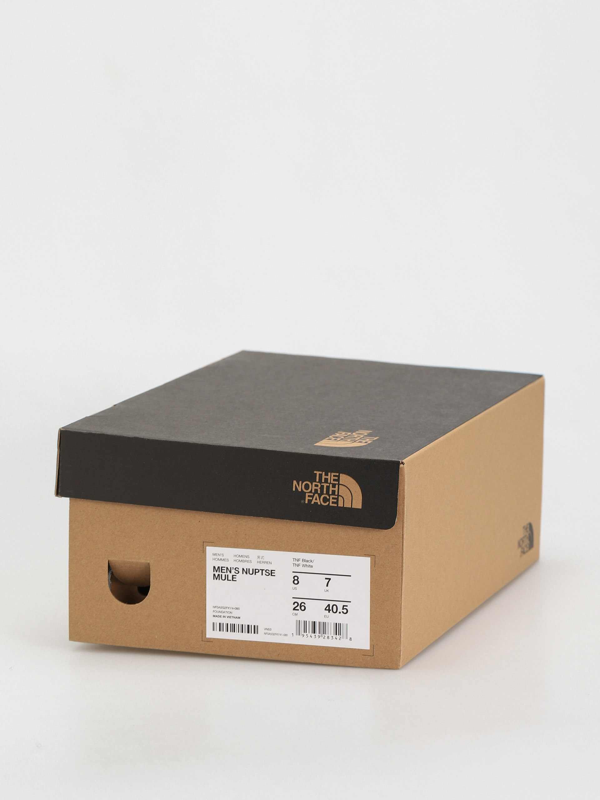 The North Face Nuptse Mule Shoes (tnf black/tnf white)