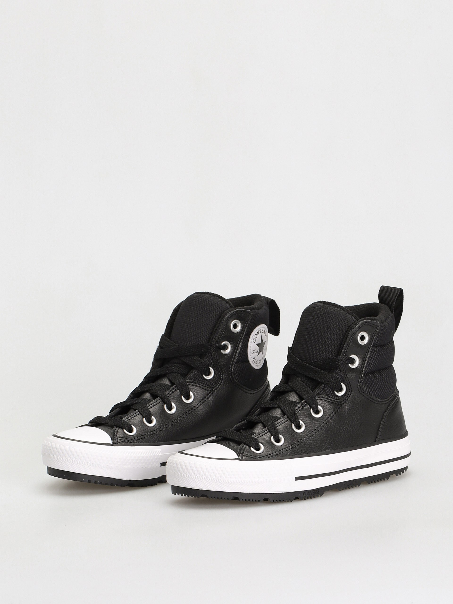 Converse Chuck Taylor All Star Berkshire Boot Hi Shoes (black/white/black)