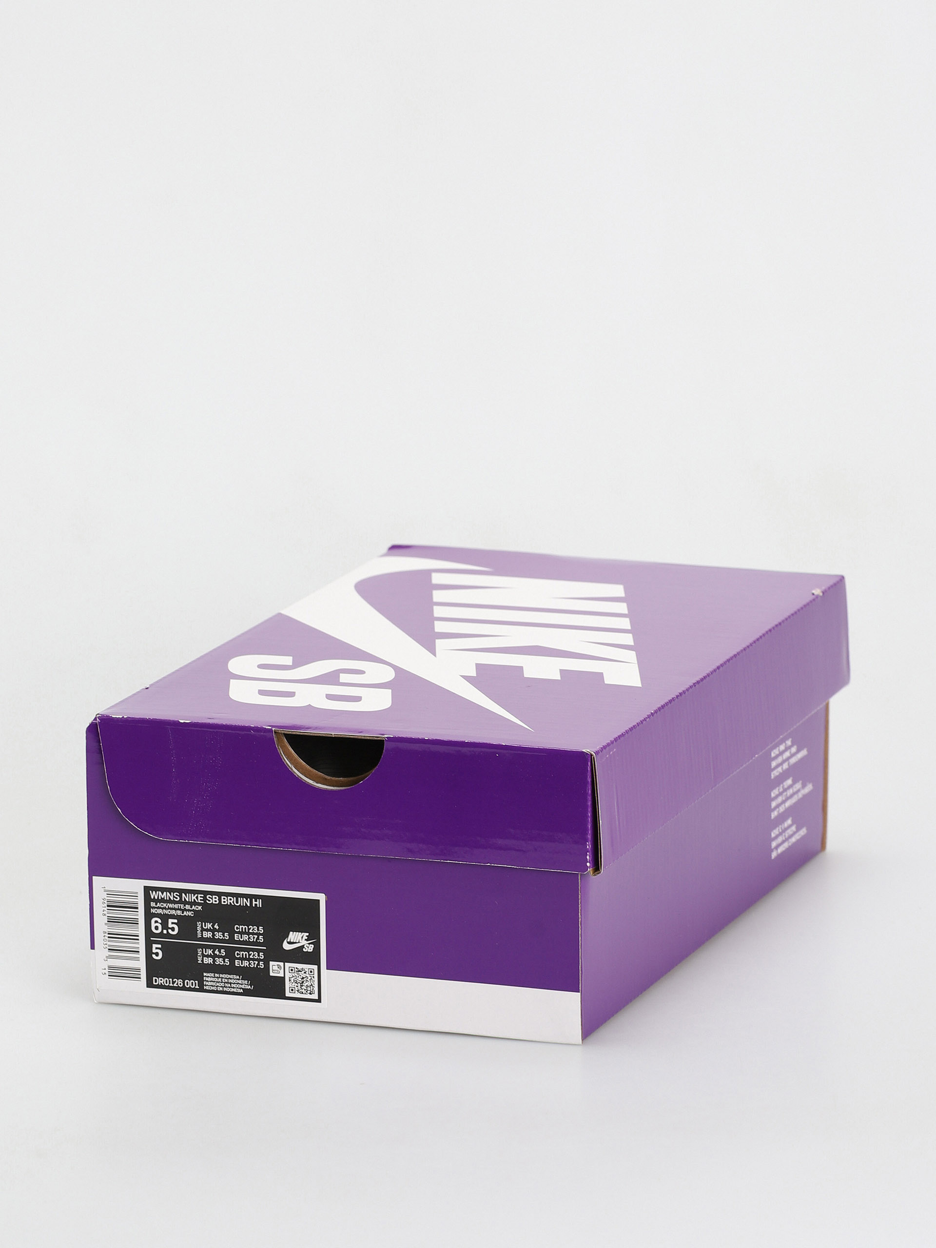 Nike SB Bruin High Shoes Wmn (black/white black gum light brown)