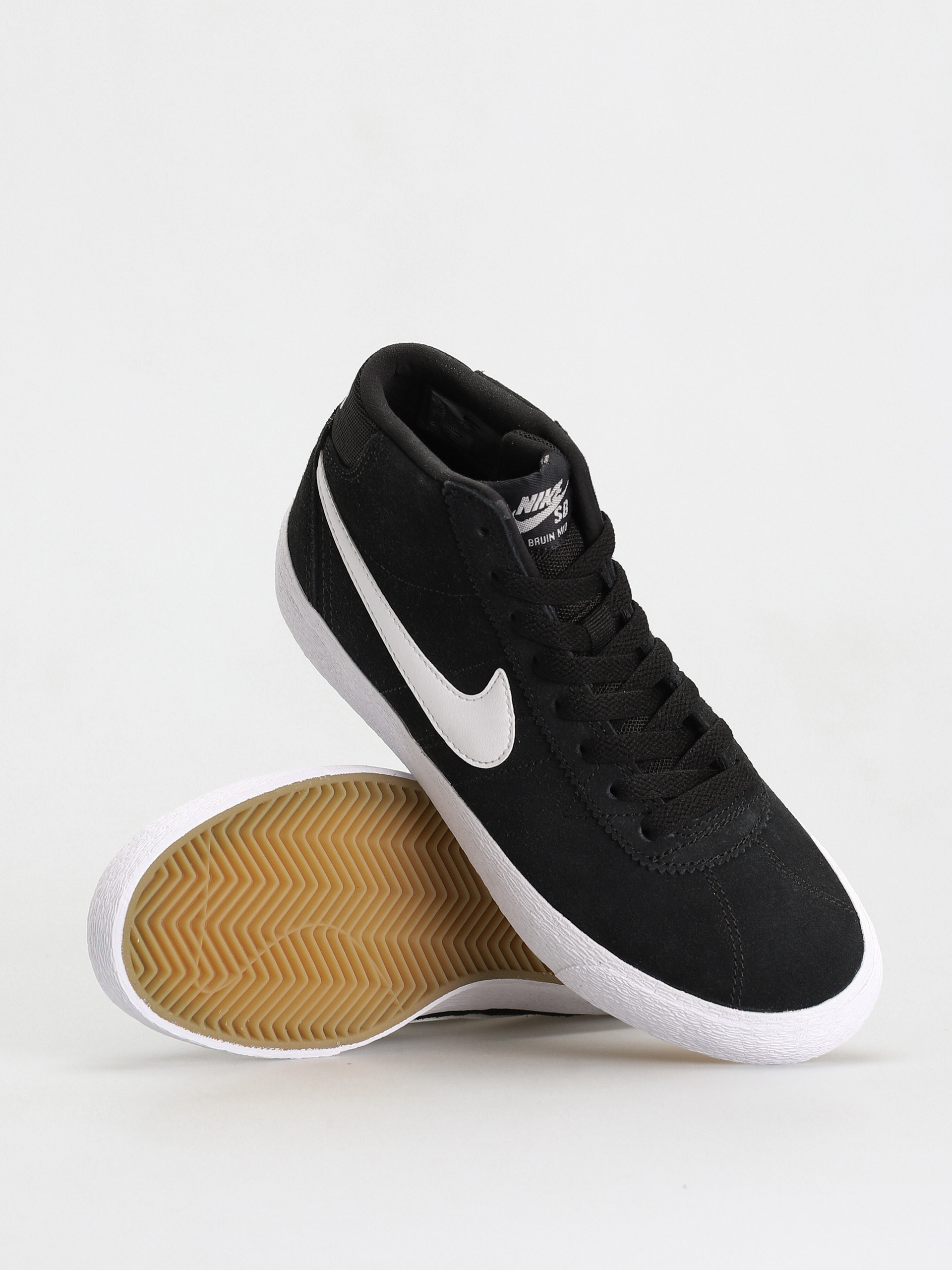 Nike SB Bruin High Shoes Wmn (black/white black gum light brown)