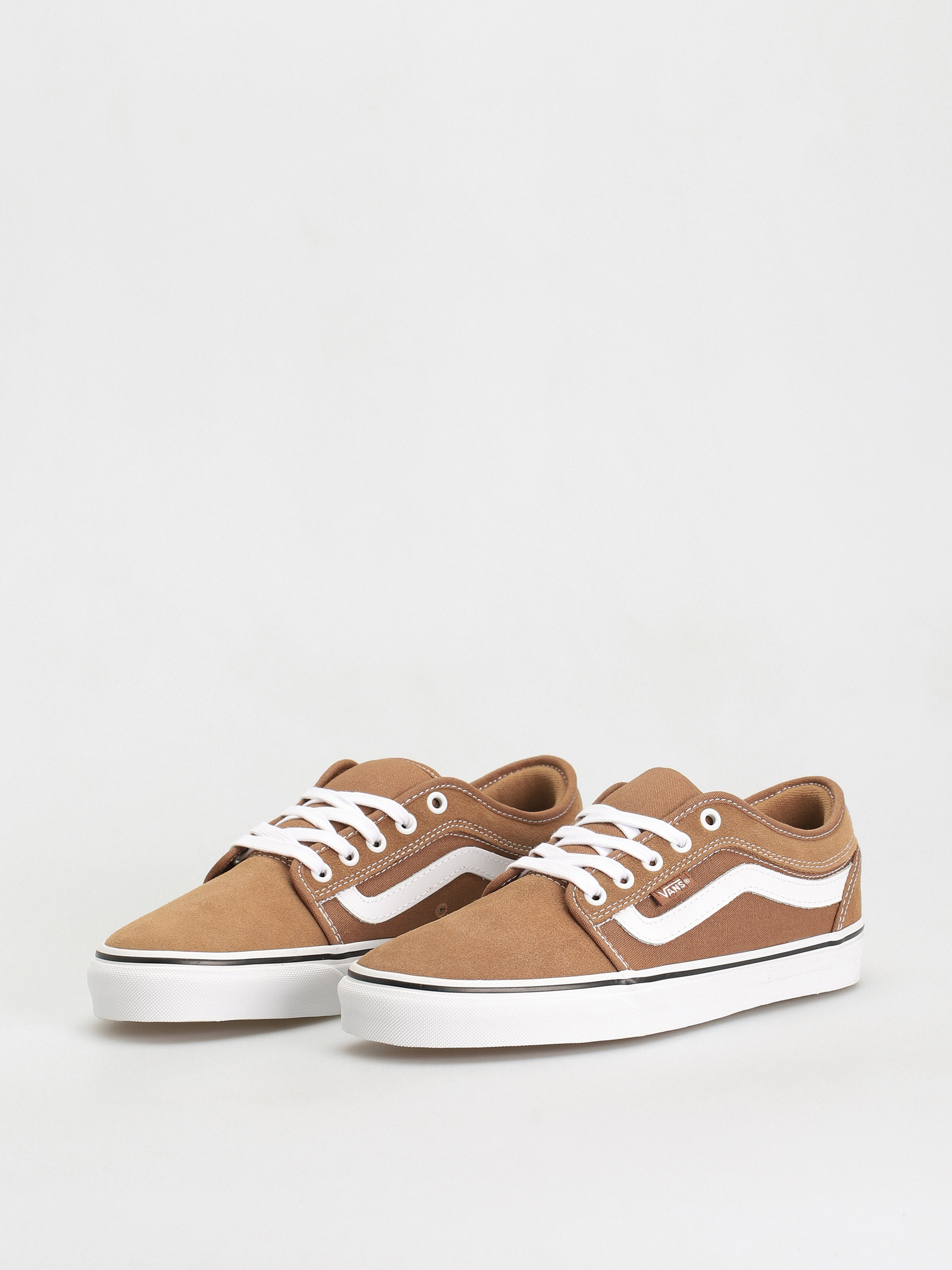 Vans Chukka Low Sidestripe Shoes (tobacco brown)