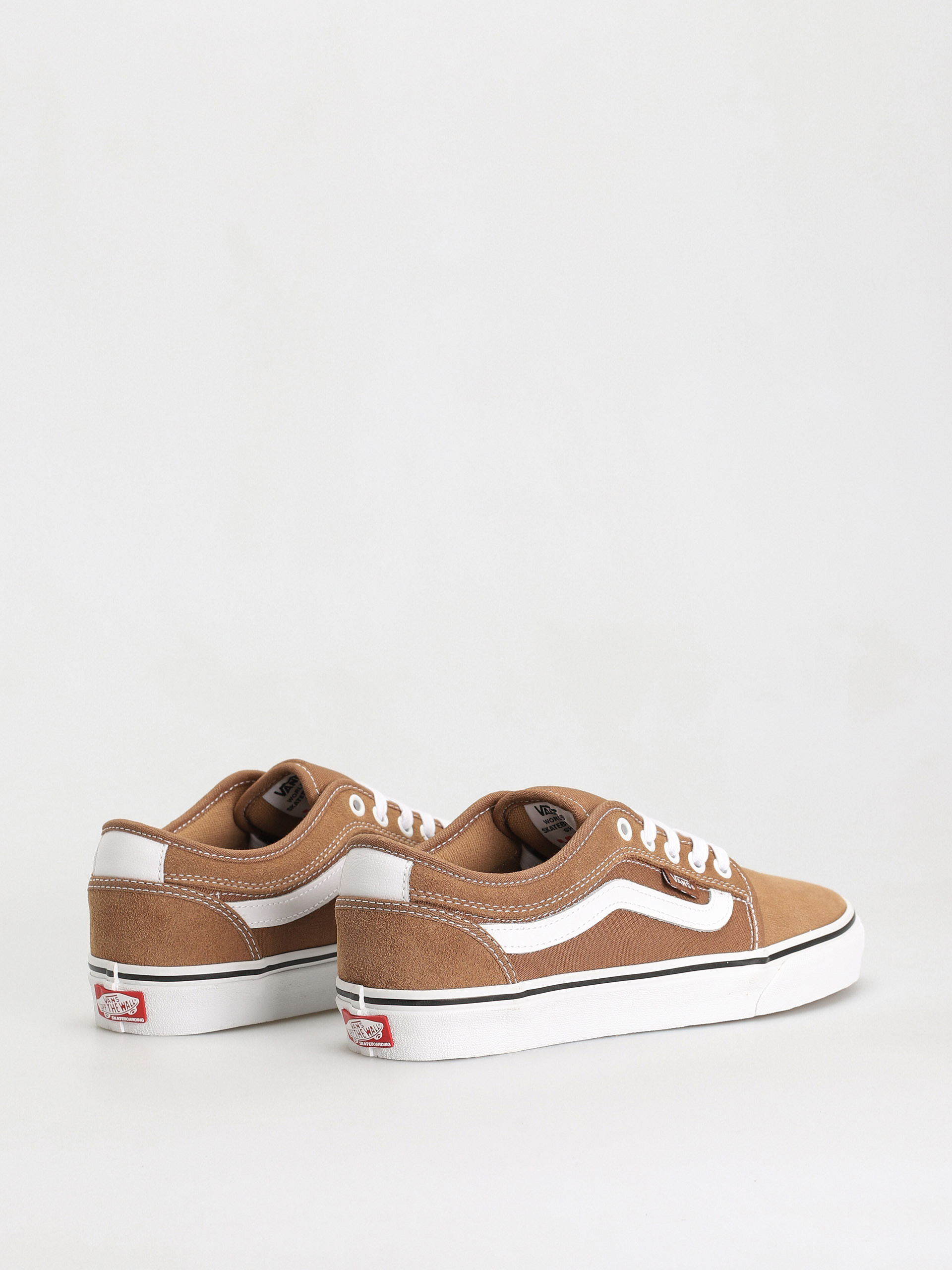 Vans Chukka Low Sidestripe Shoes (tobacco brown)