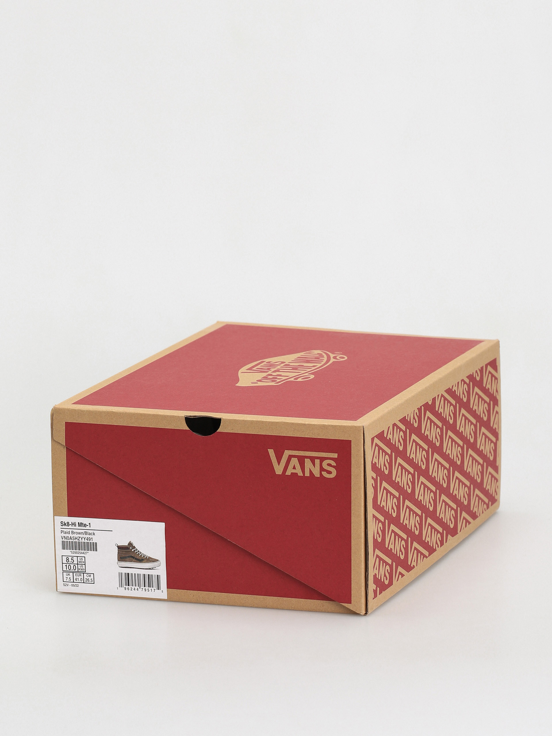 Vans Sk8 Hi MTE 1 Shoes (plaid brown/black)