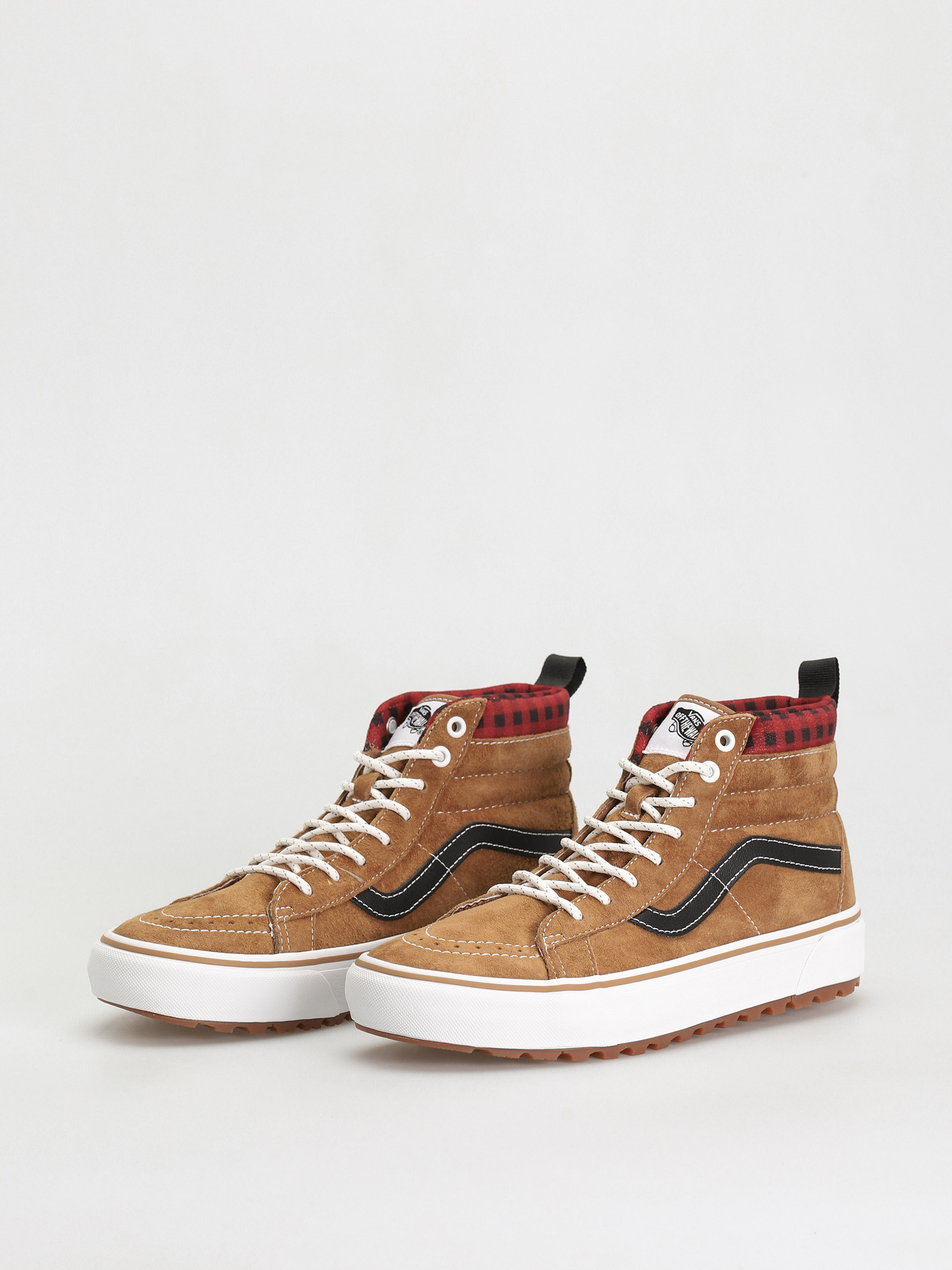 Vans Sk8 Hi MTE 1 Schuhe (plaid brown/black)
