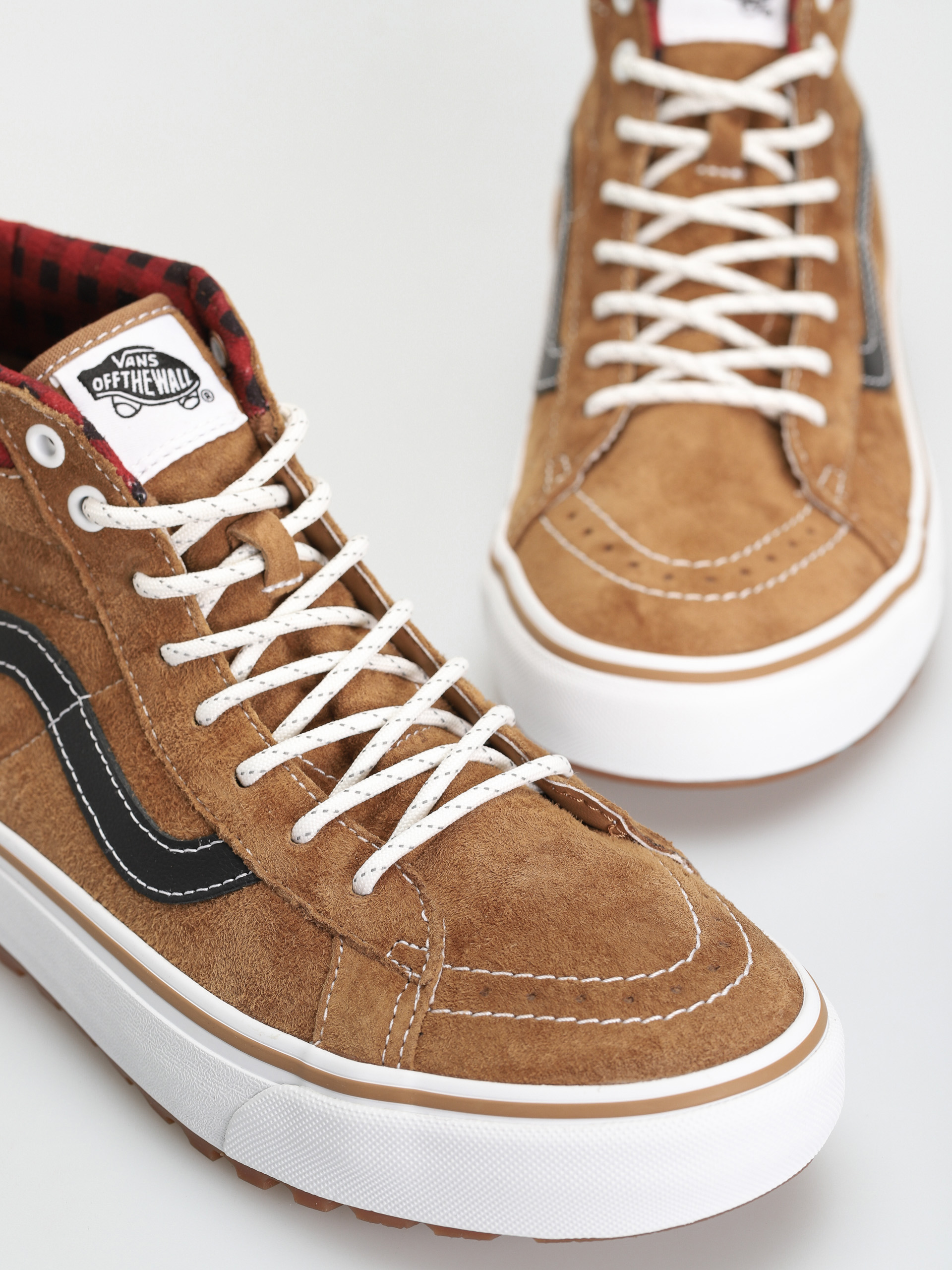 Vans Sk8 Hi MTE 1 Shoes (plaid brown/black)