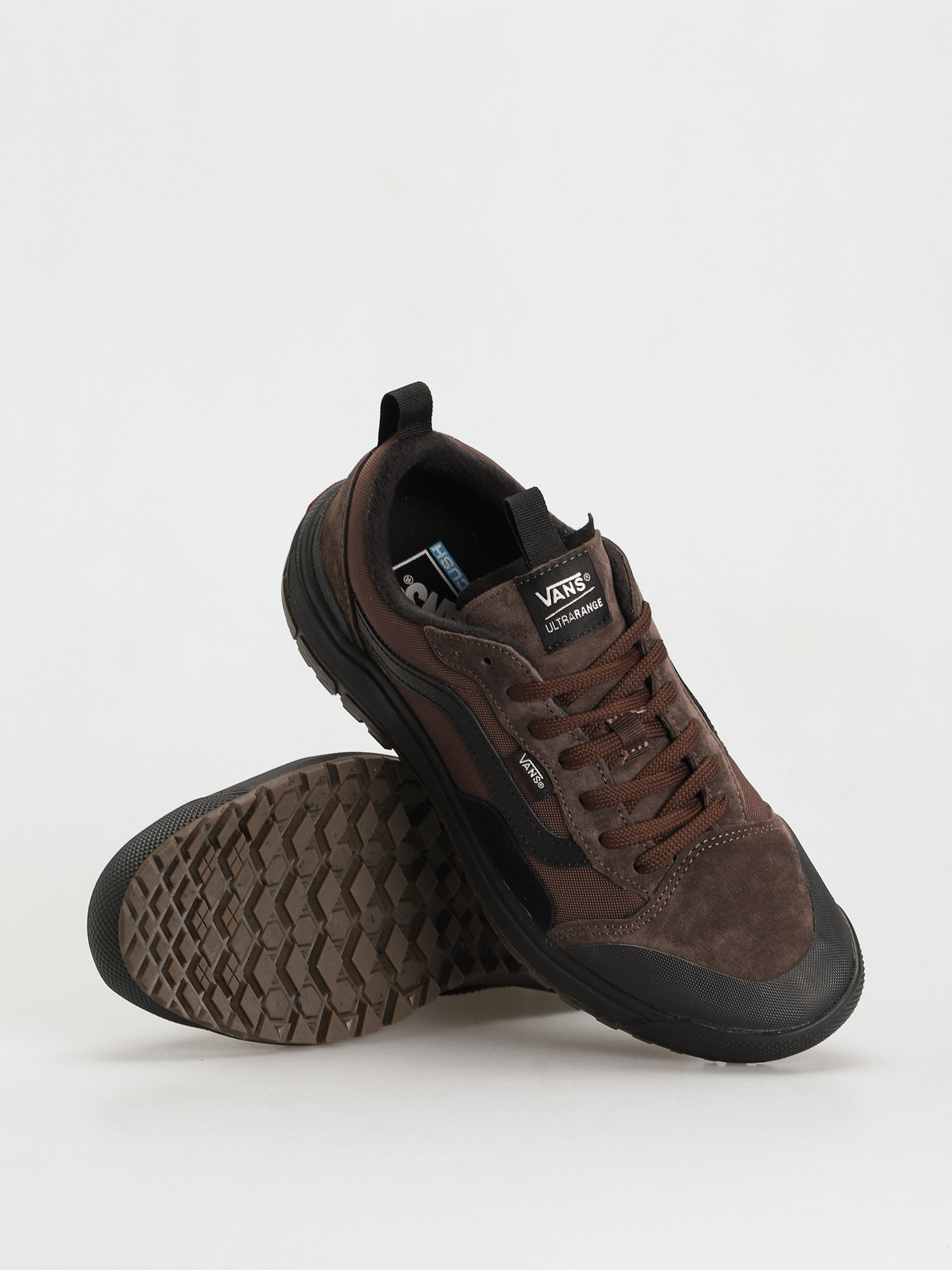 vans ultrarange brown black