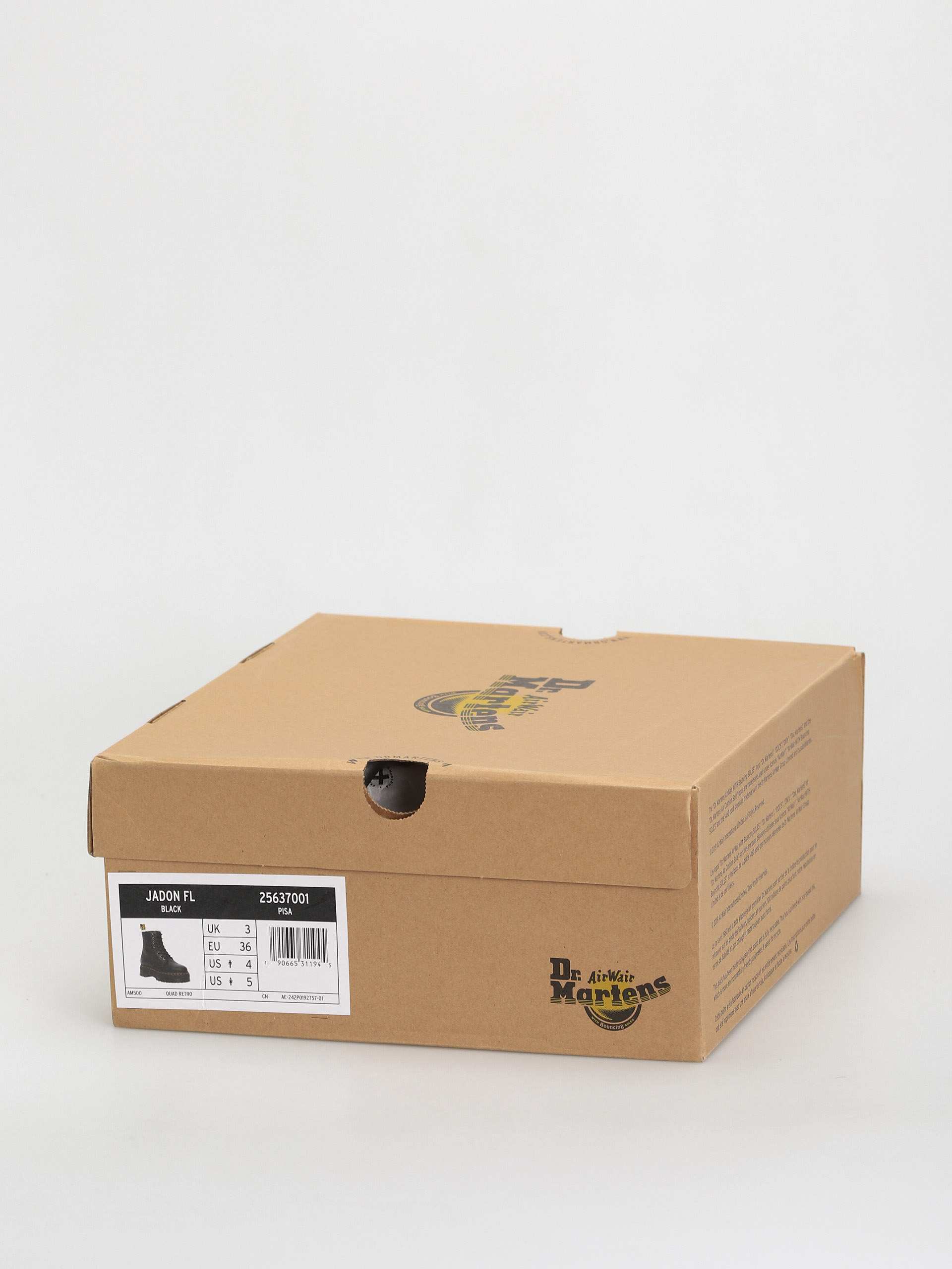 Dr. Martens Jadon FL Schuhe Wmn (black pisa natural em toby 900g)