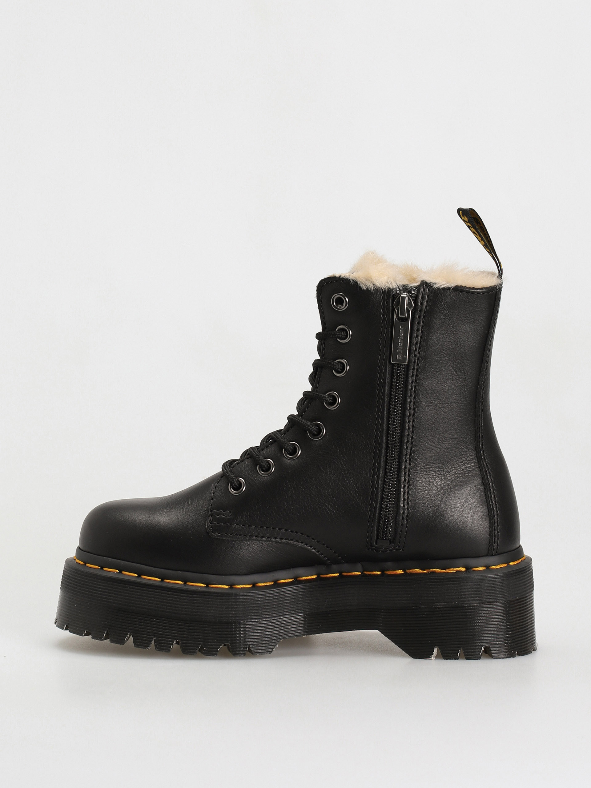 Dr. Martens Jadon FL Shoes Wmn (black pisa natural em toby 900g)