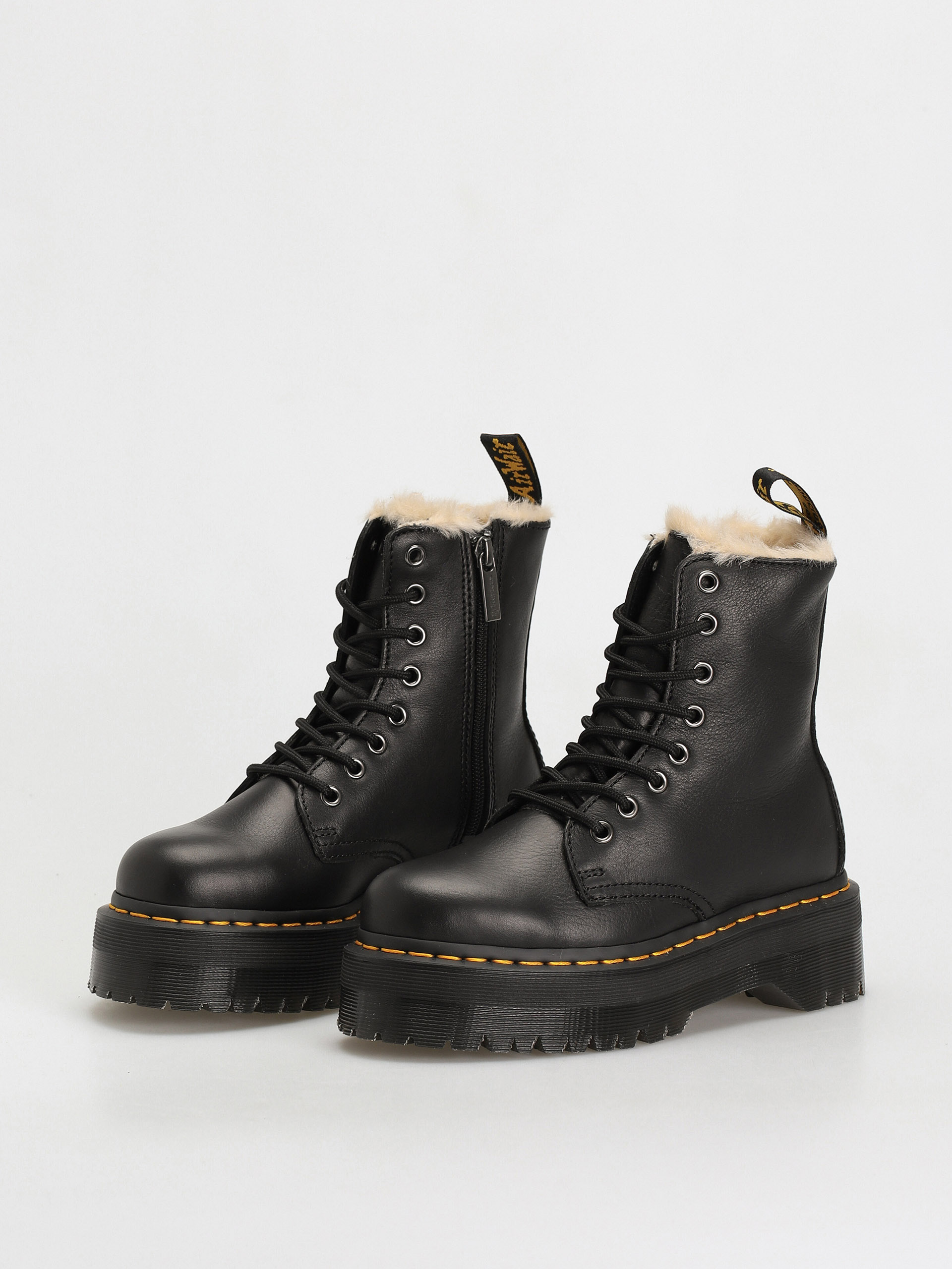 Dr. Martens Jadon FL Shoes Wmn (black pisa natural em toby 900g)