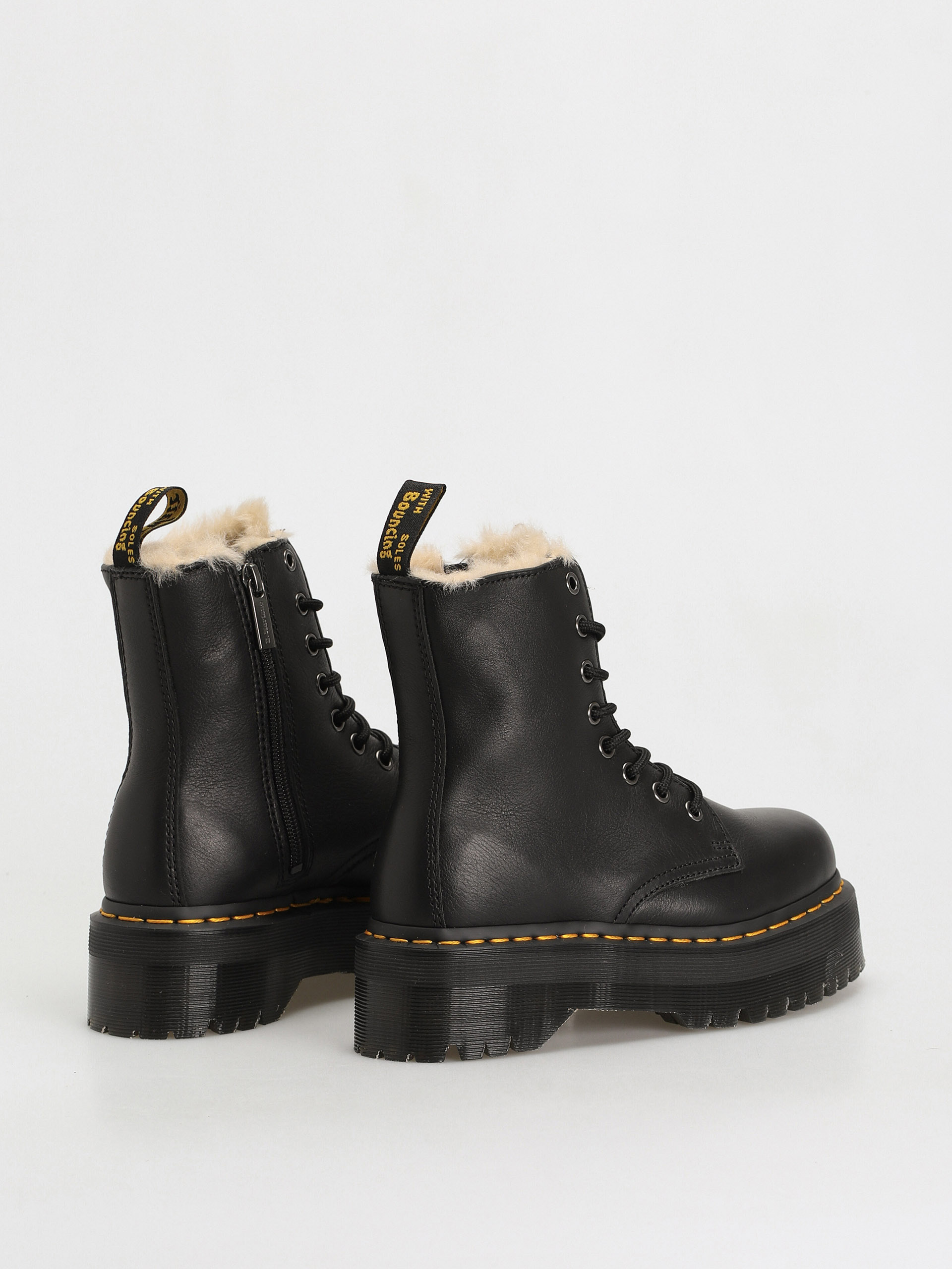 Dr. Martens Jadon FL Shoes Wmn (black pisa natural em toby 900g)