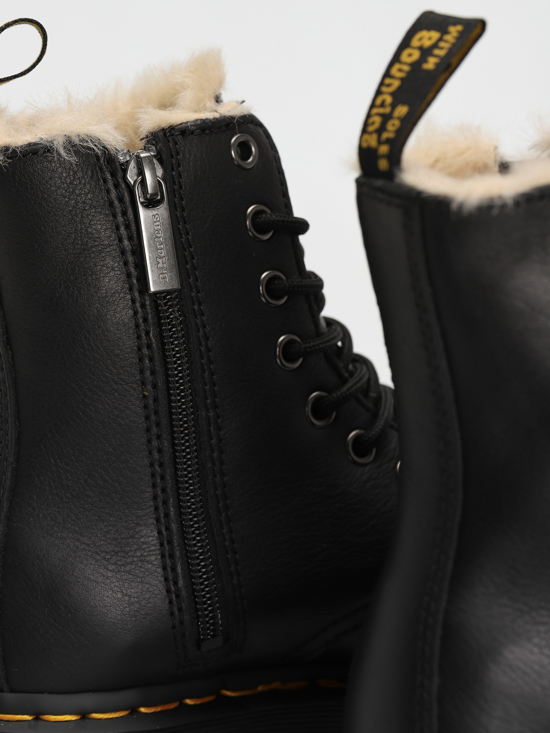 Dr. Martens Jadon FL Schuhe Wmn (black pisa natural em toby 900g)