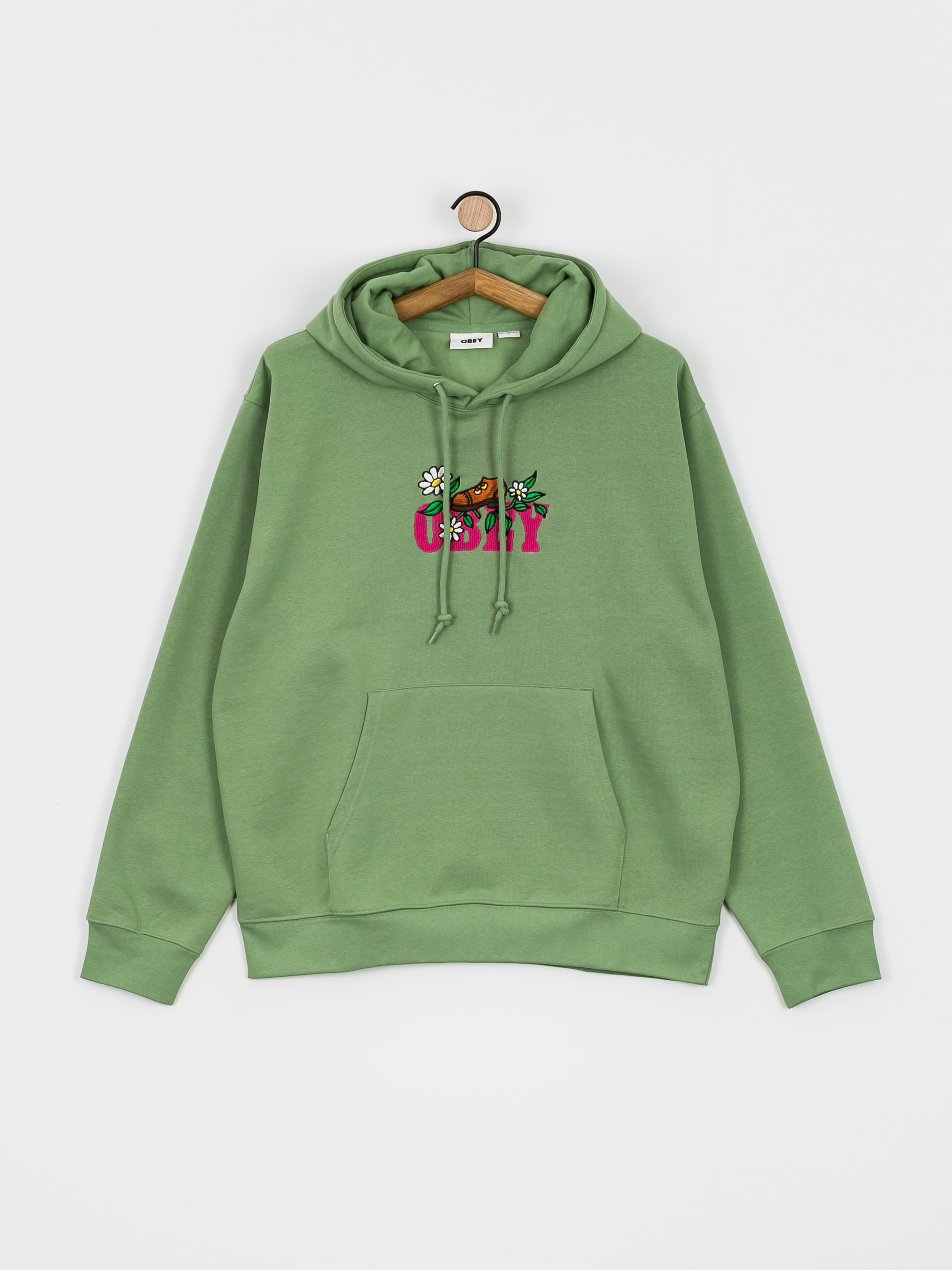 OBEY Step HD Hoodie (jade)