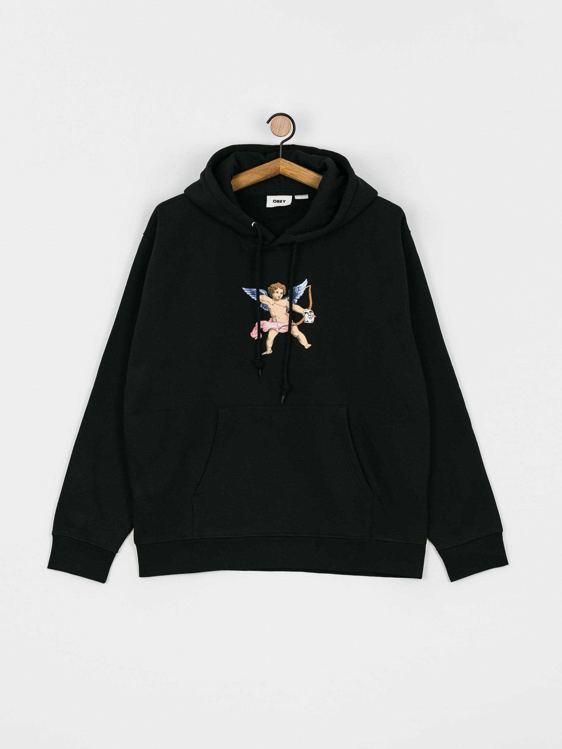 OBEY Watch Out HD Hoodie (black)