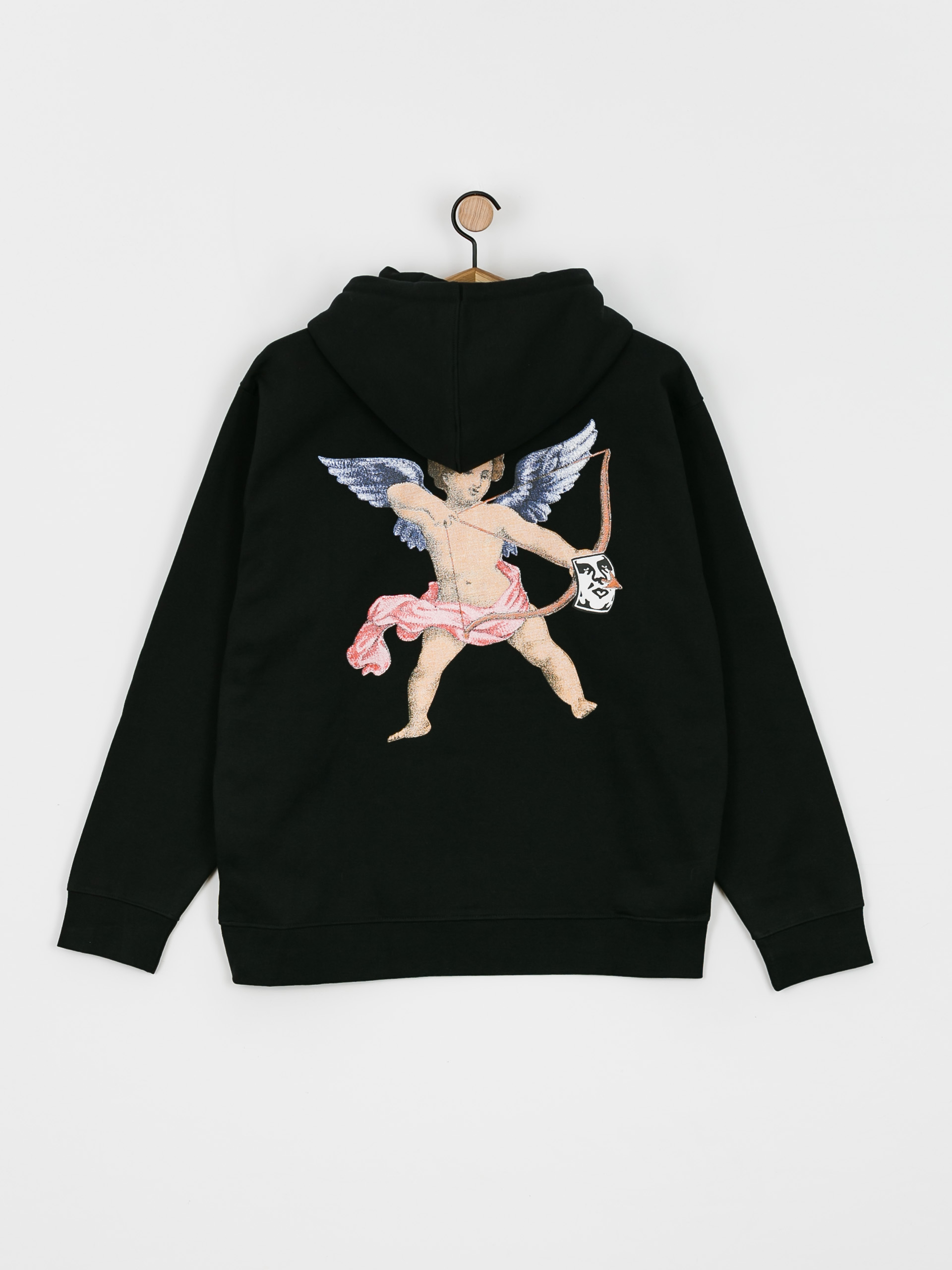 OBEY Watch Out HD Hoodie (black)