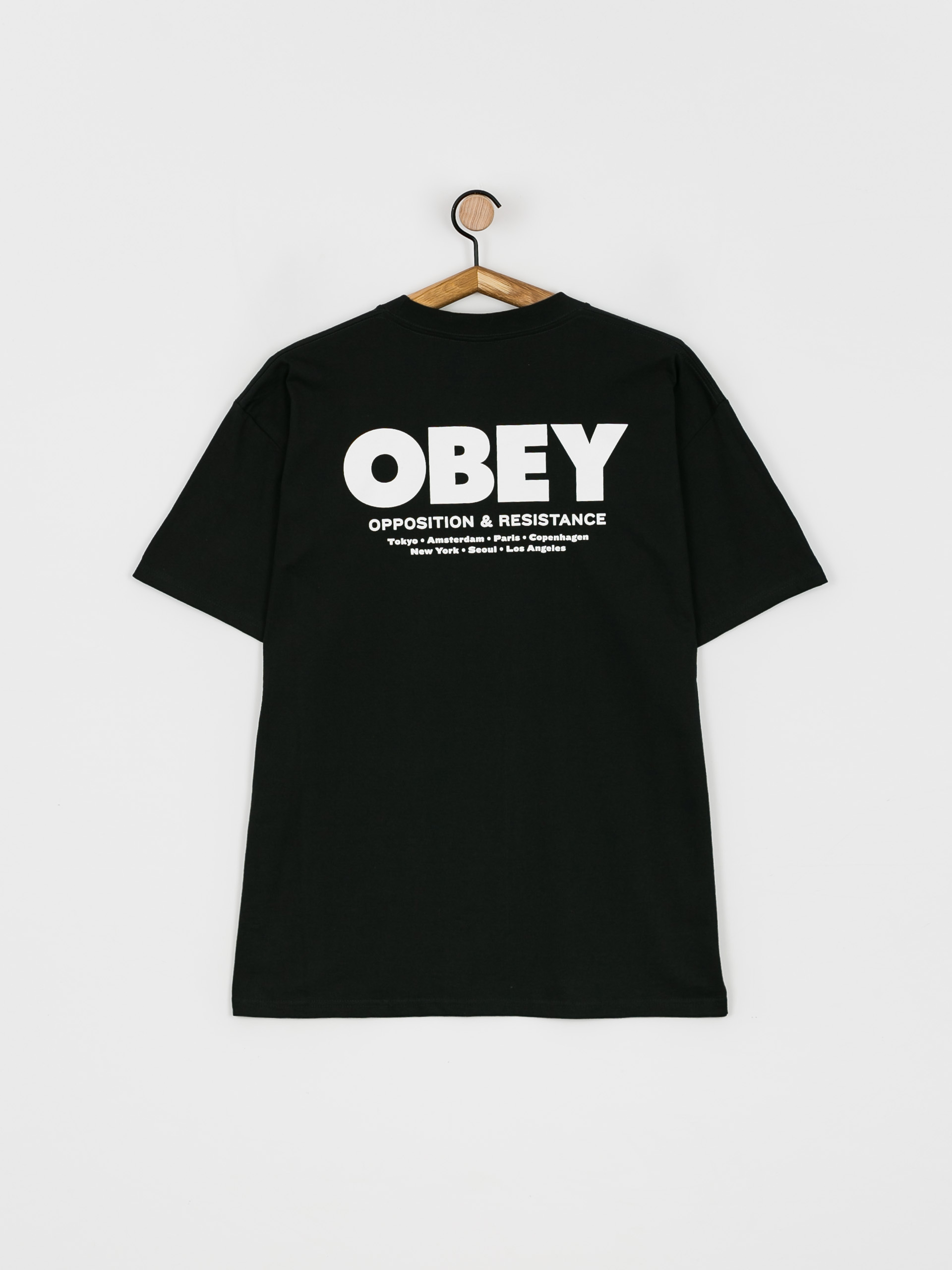 OBEY Opposition And Resistance T-shirt (black)