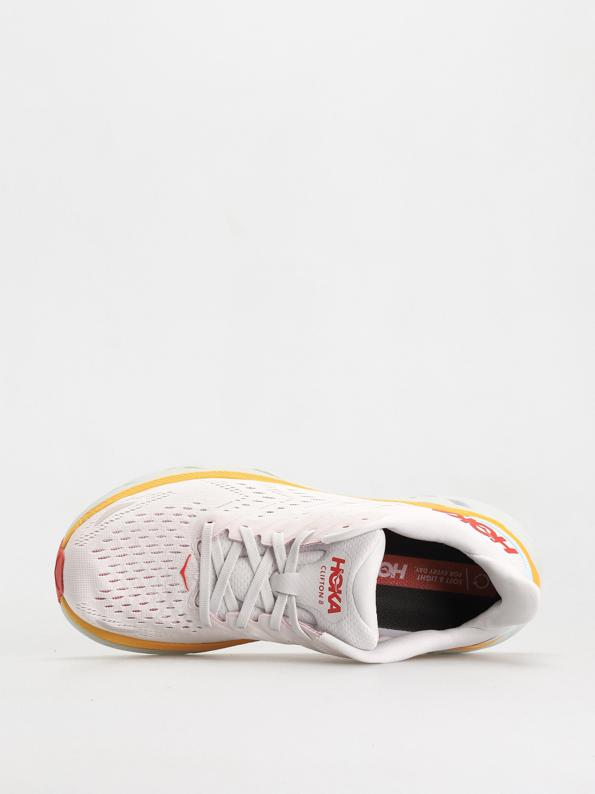 Hoka One One Clifton 8 Schuhe (nimbus cloud/blanc de blanc)