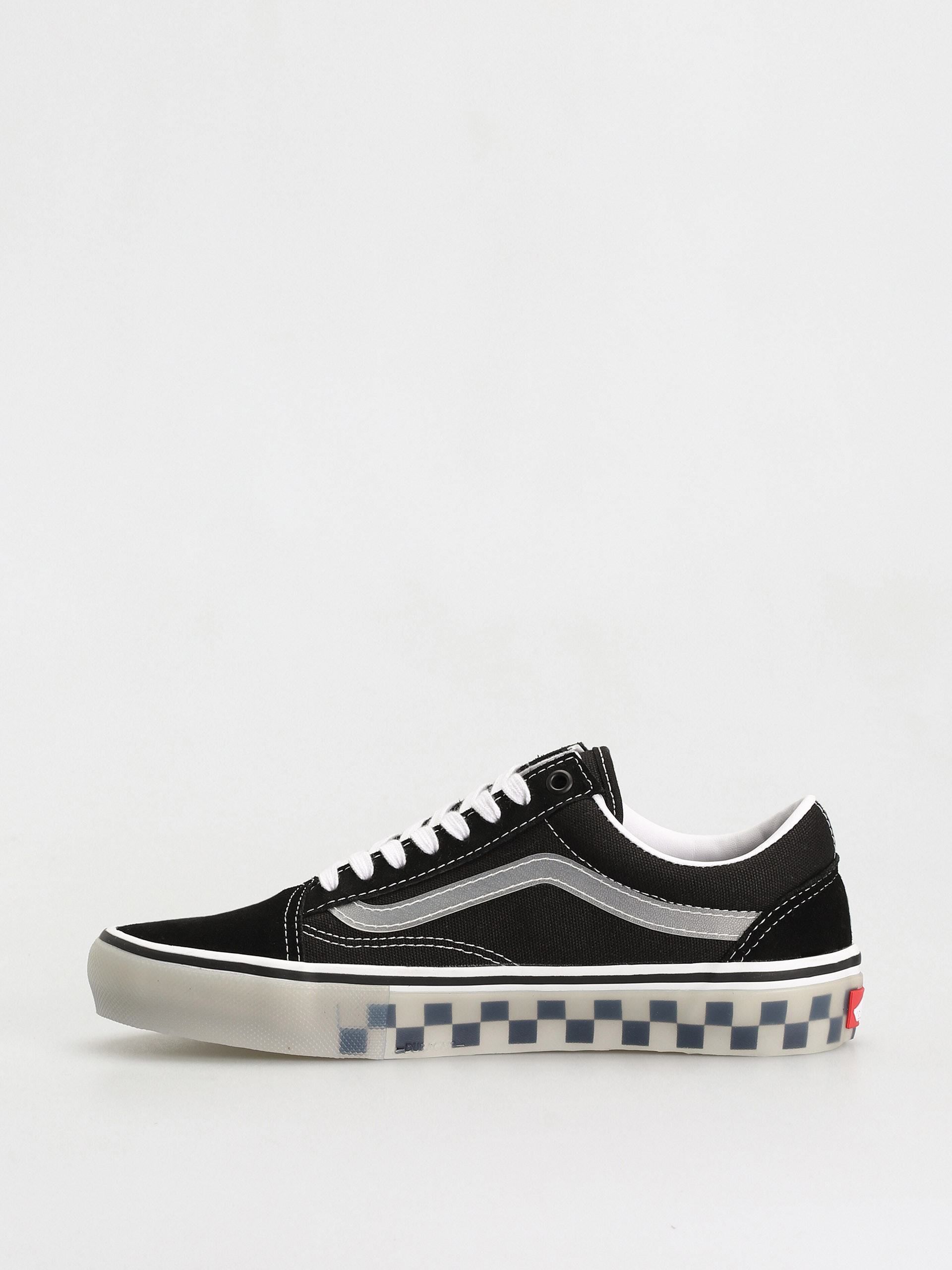 Vans Skate Old Skool Shoes (translucent rubber black/clear)