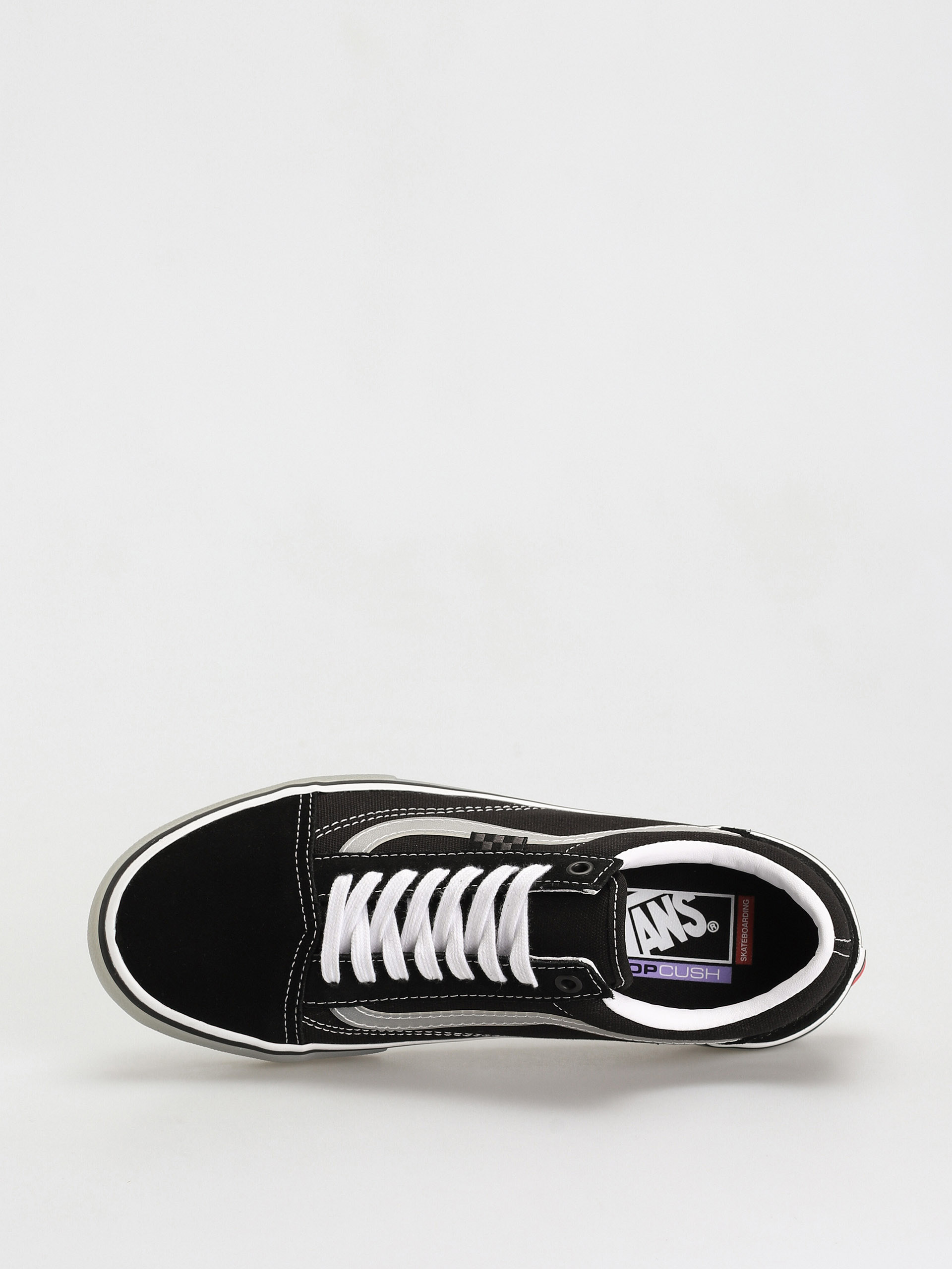 Vans Skate Old Skool Shoes (translucent rubber black/clear)