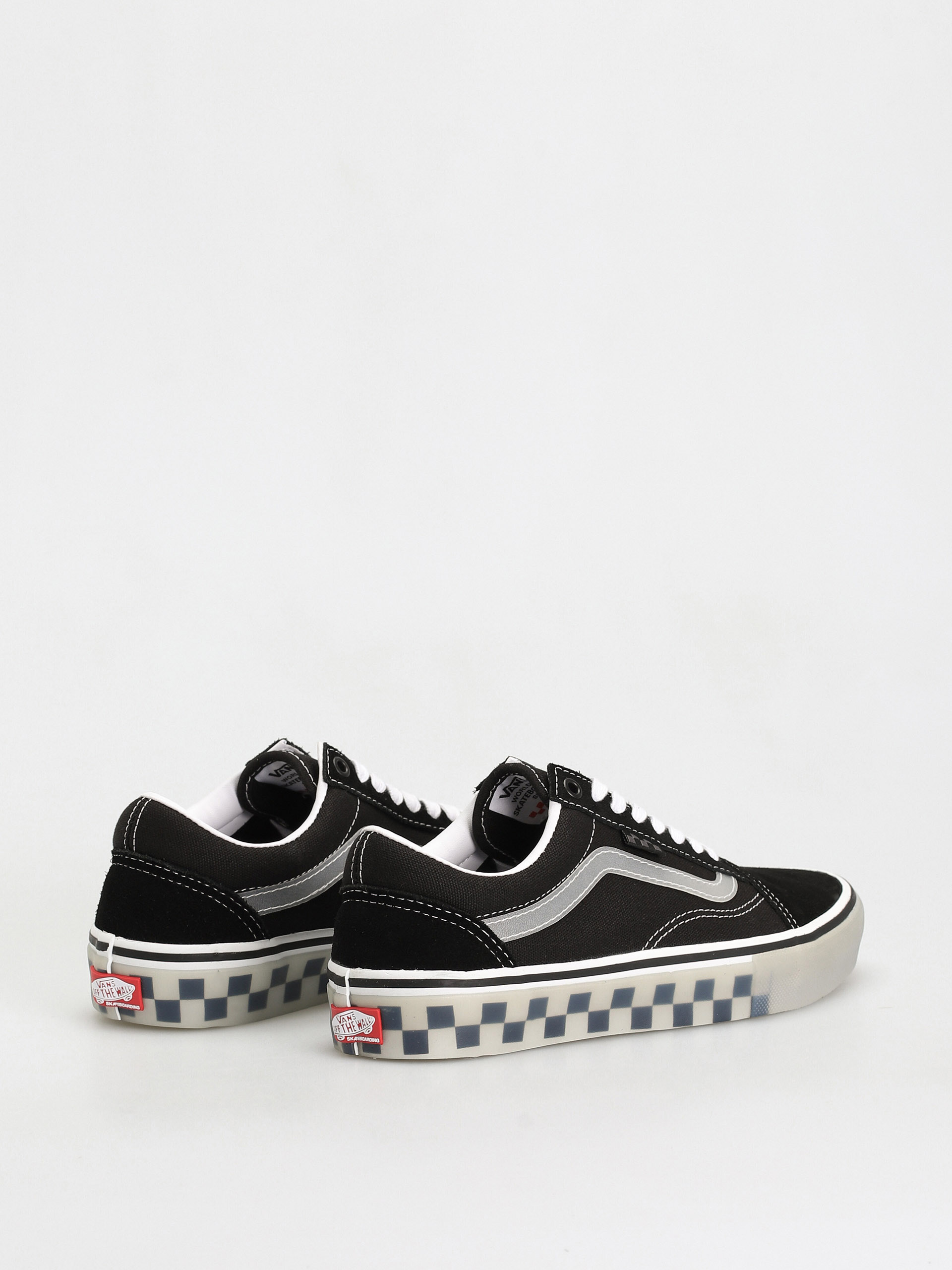 Vans Skate Old Skool Shoes (translucent rubber black/clear)
