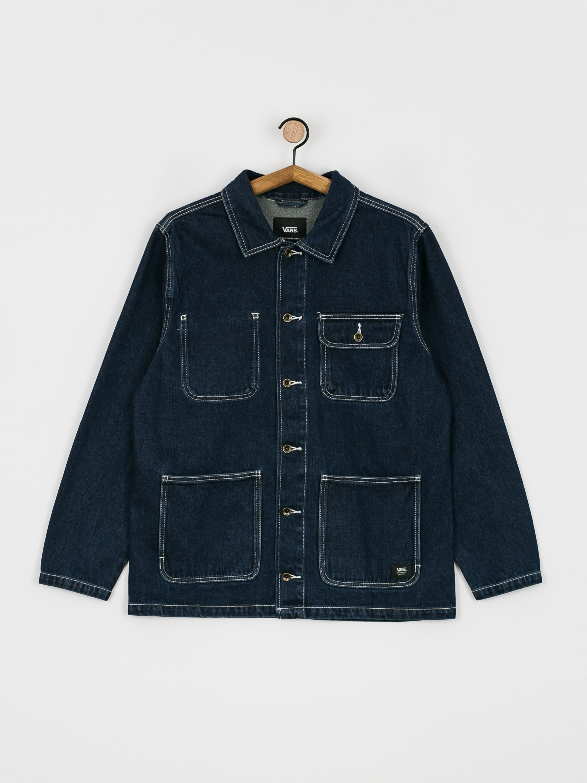 Vans Drill Chore Coat Denim Jacket (midnight rinse)