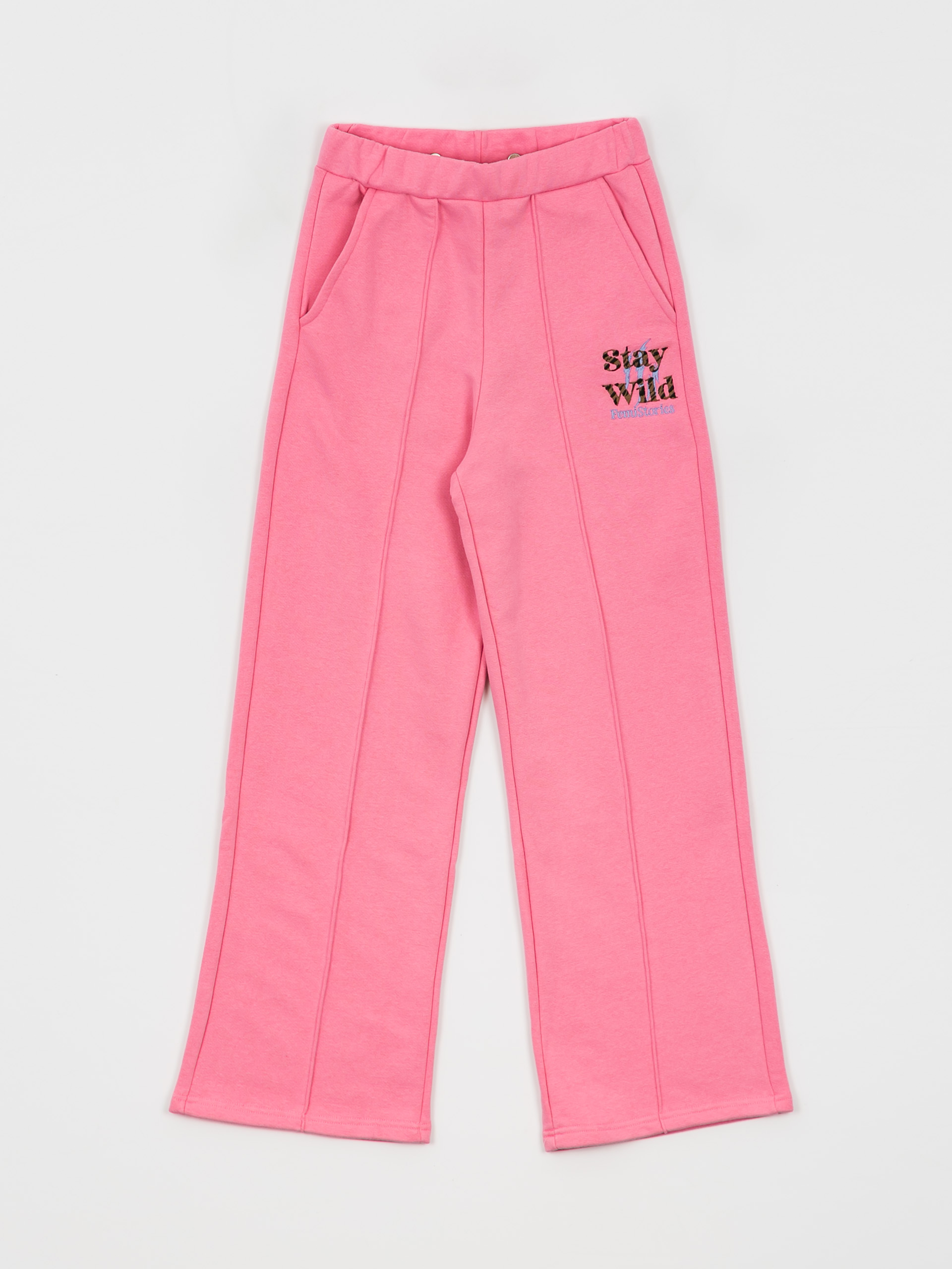 Femi Stories Flare Pants Wmn (pnk)