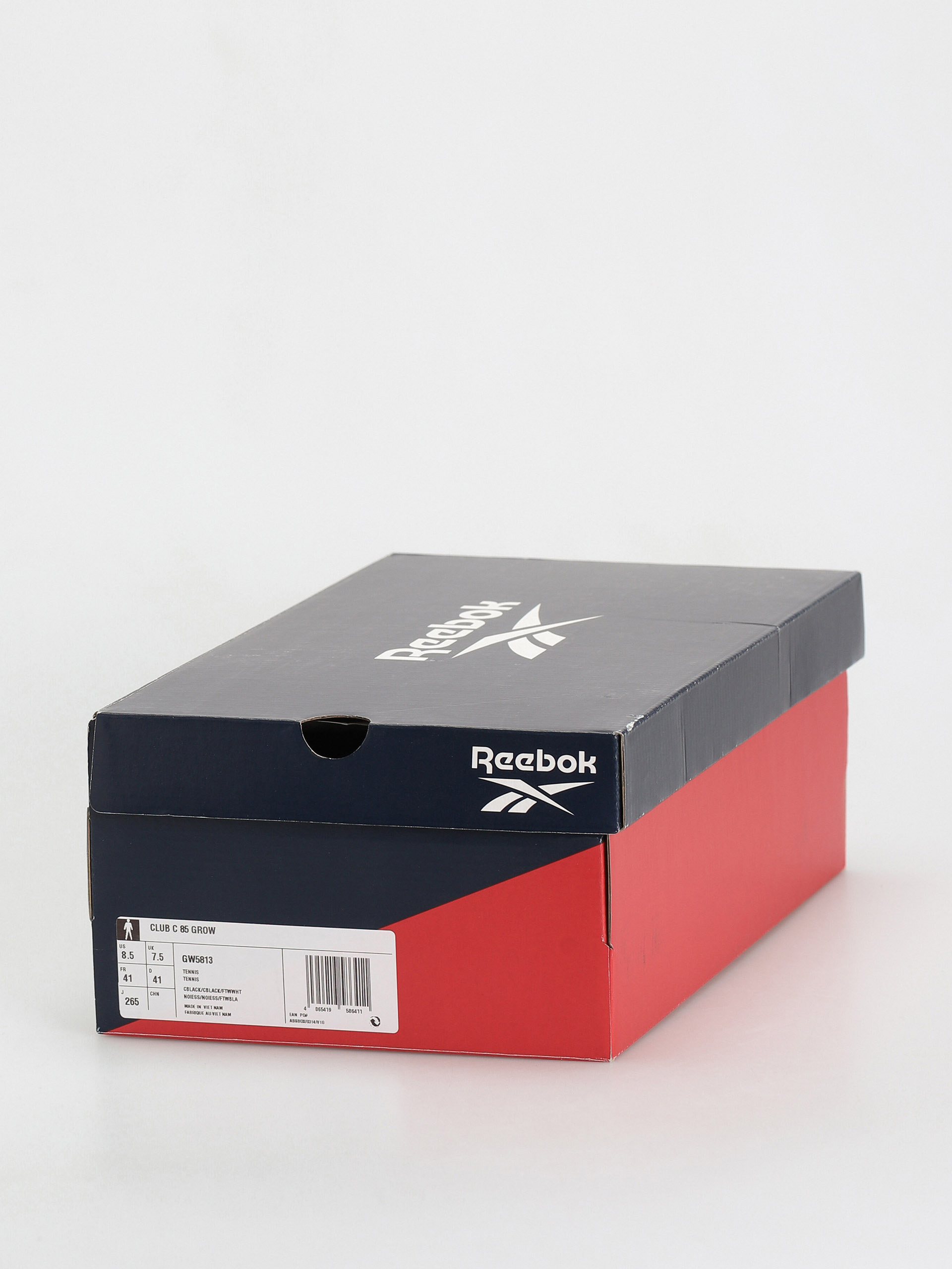 Reebok Club C 85 Grow Shoes (cblack/cblack/ftwwht)