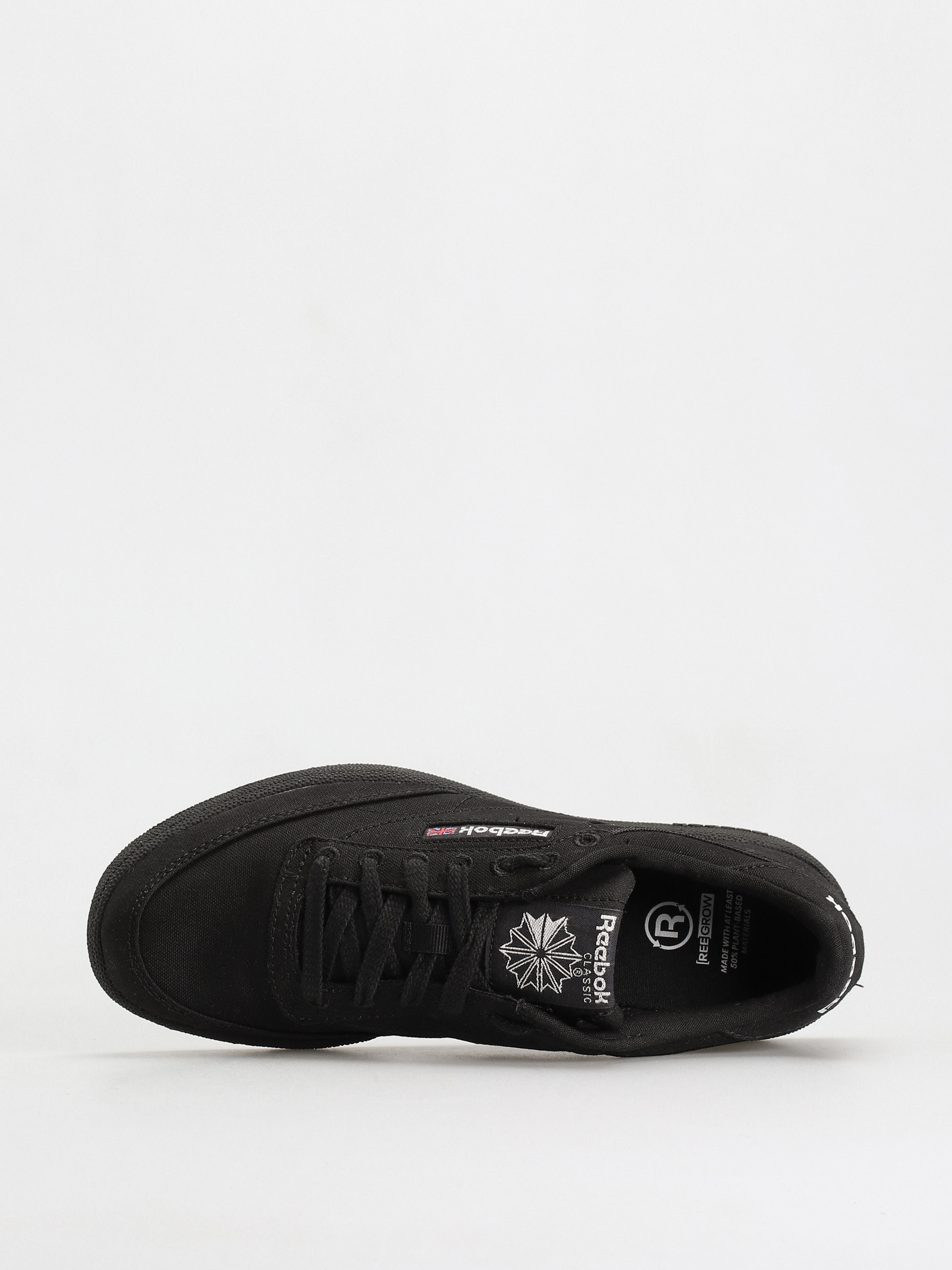Reebok Club C 85 Grow Shoes black (cblack/cblack/ftwwht)