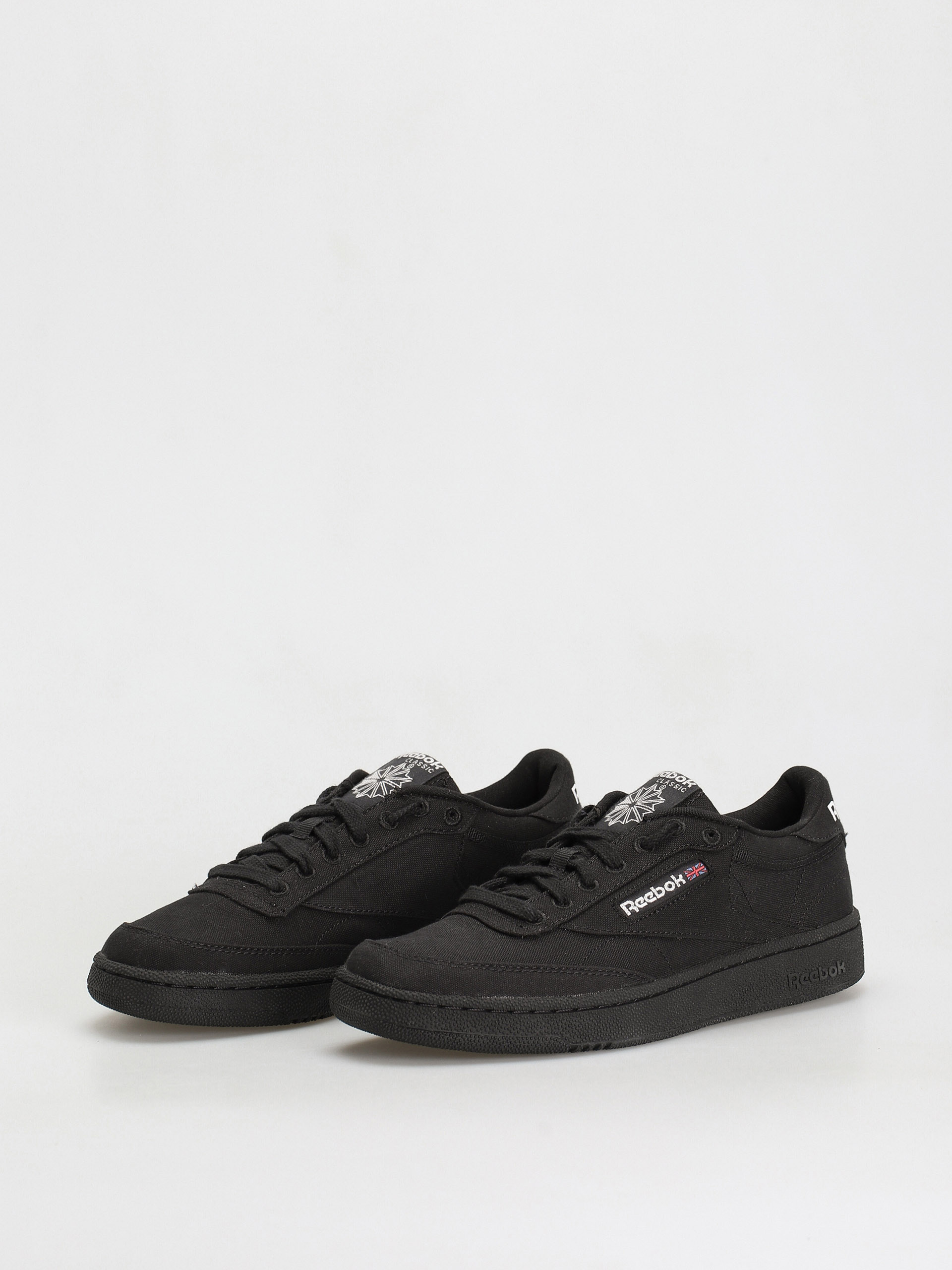 Reebok Club C 85 Grow Shoes (cblack/cblack/ftwwht)