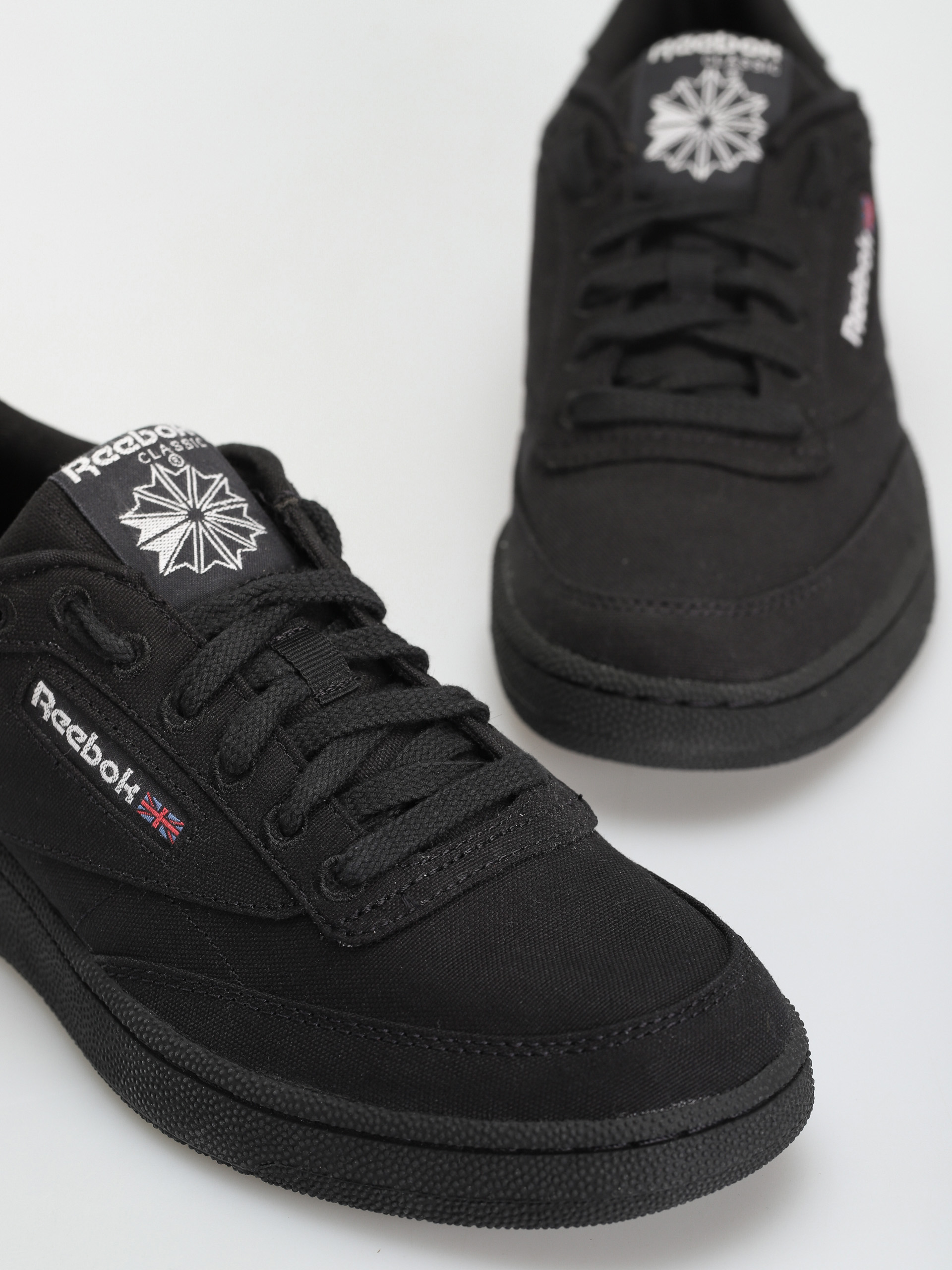 Reebok Club C 85 Grow Shoes (cblack/cblack/ftwwht)