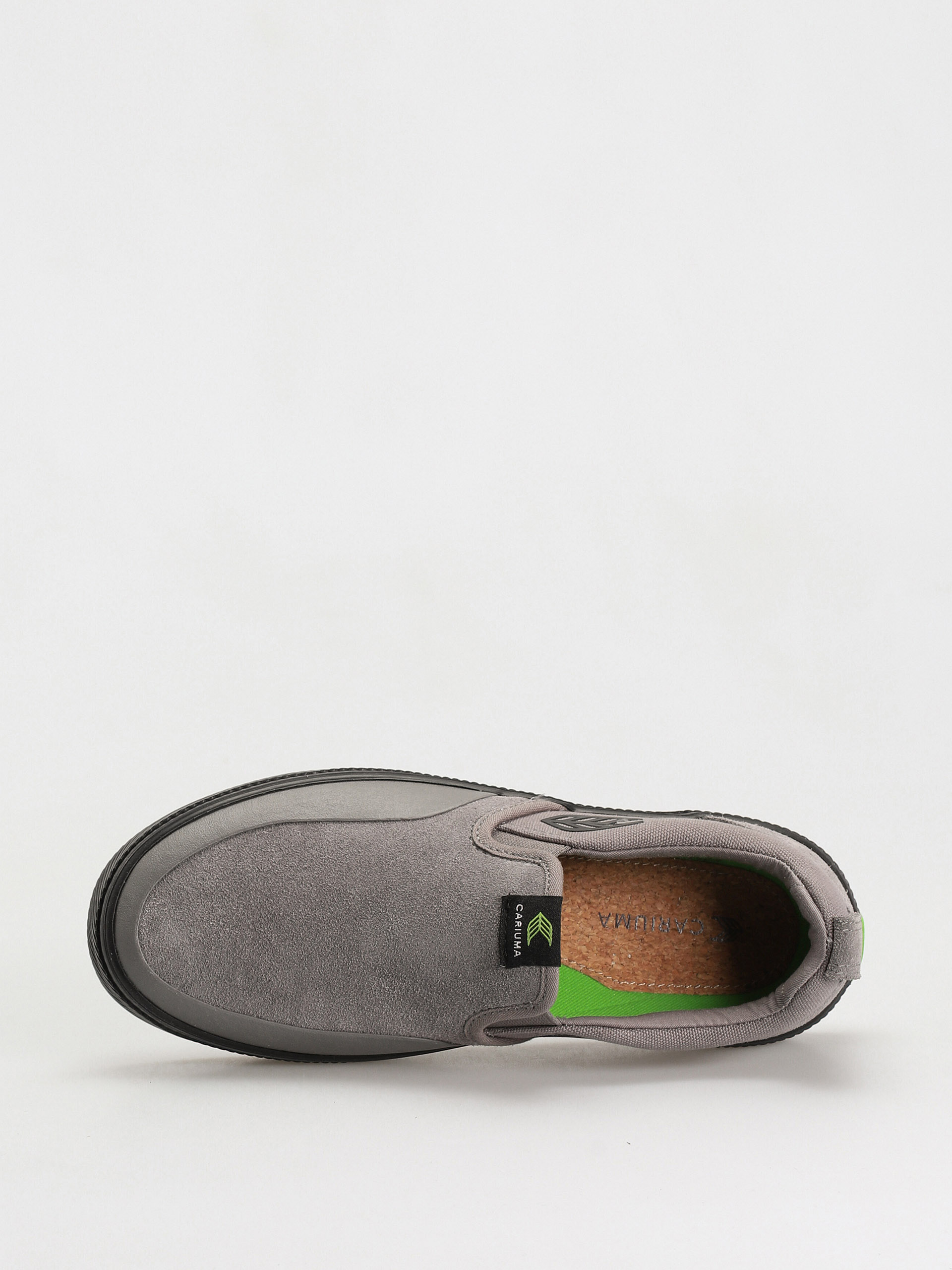 Cariuma Catiba Pro Slip On Shoes (grey/black)