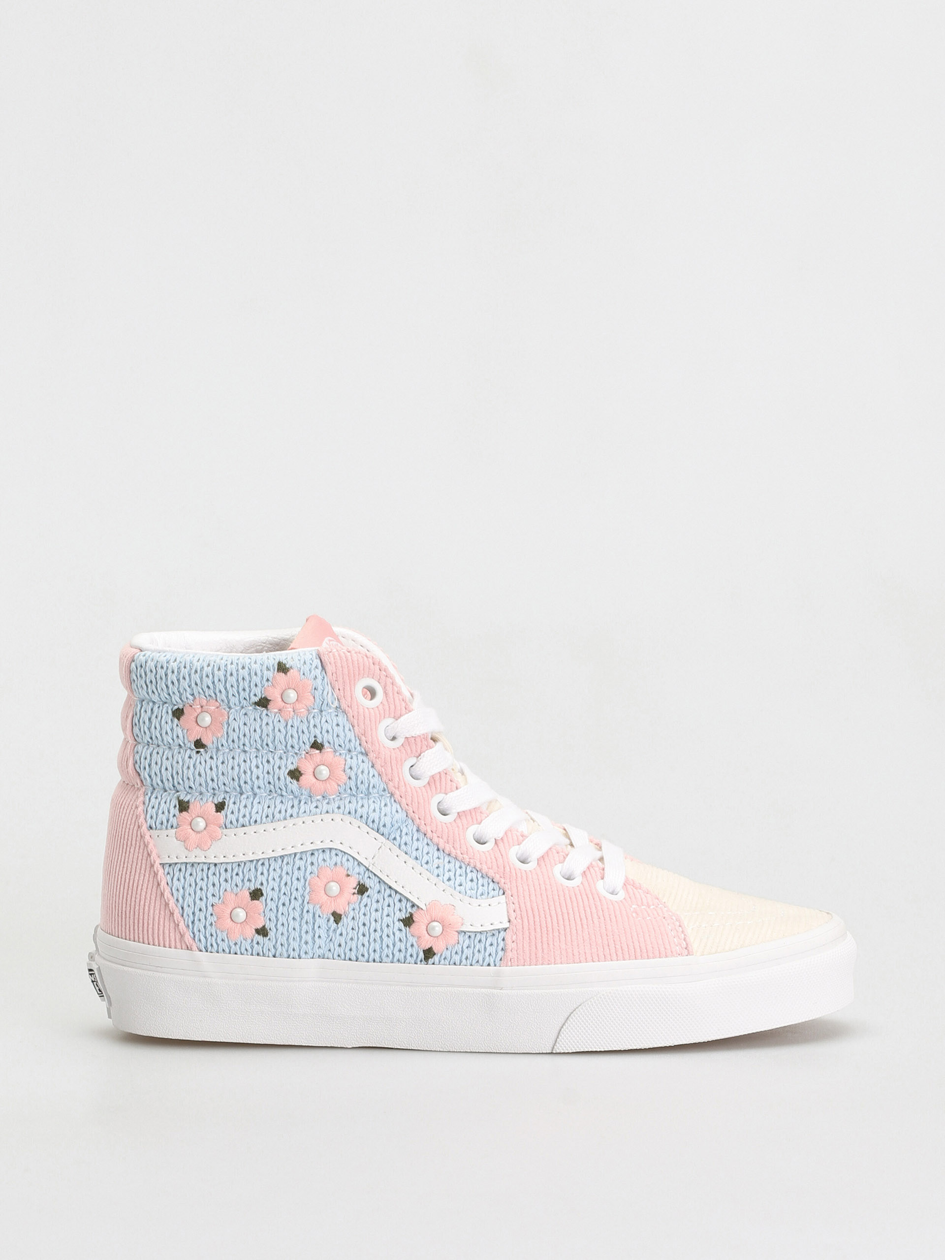 Vans Sk8 Hi Shoes (knitted florals multi)