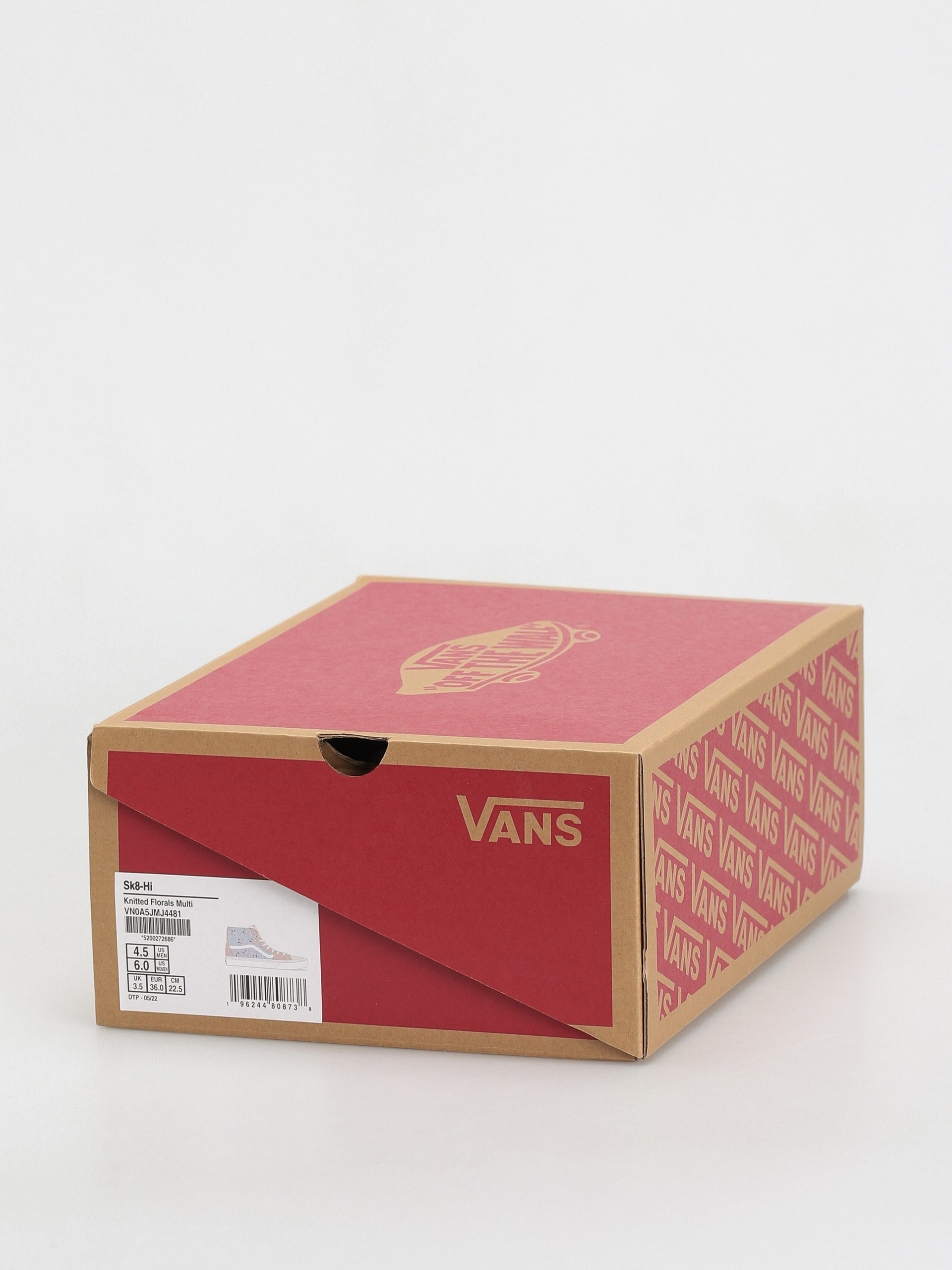 Vans Sk8 Hi Shoes (knitted florals multi)