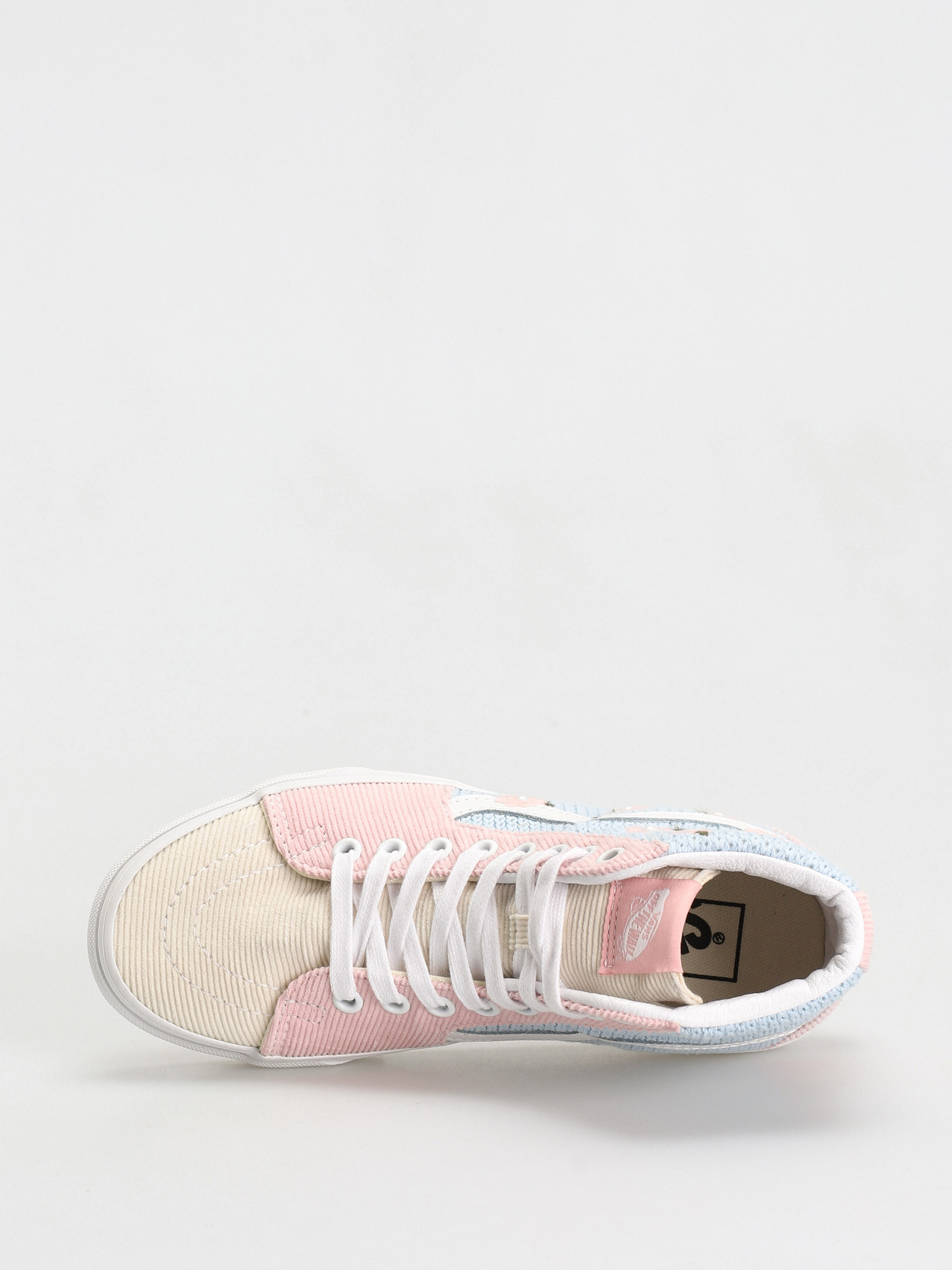 Vans Sk8 Hi Shoes (knitted florals multi)