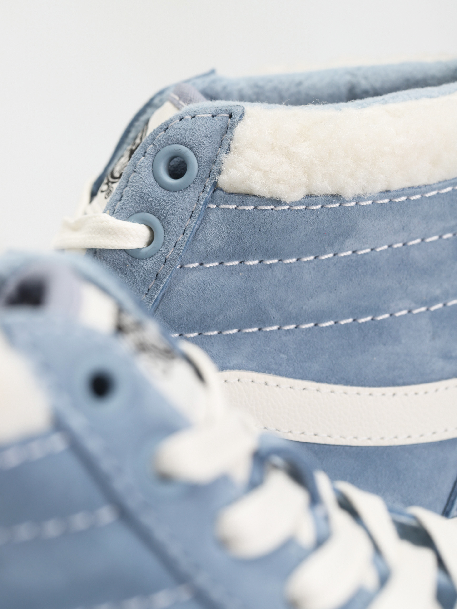 Vans Sk8 Hi MTE 1 Shoes (suede/sherpa ashley blue)