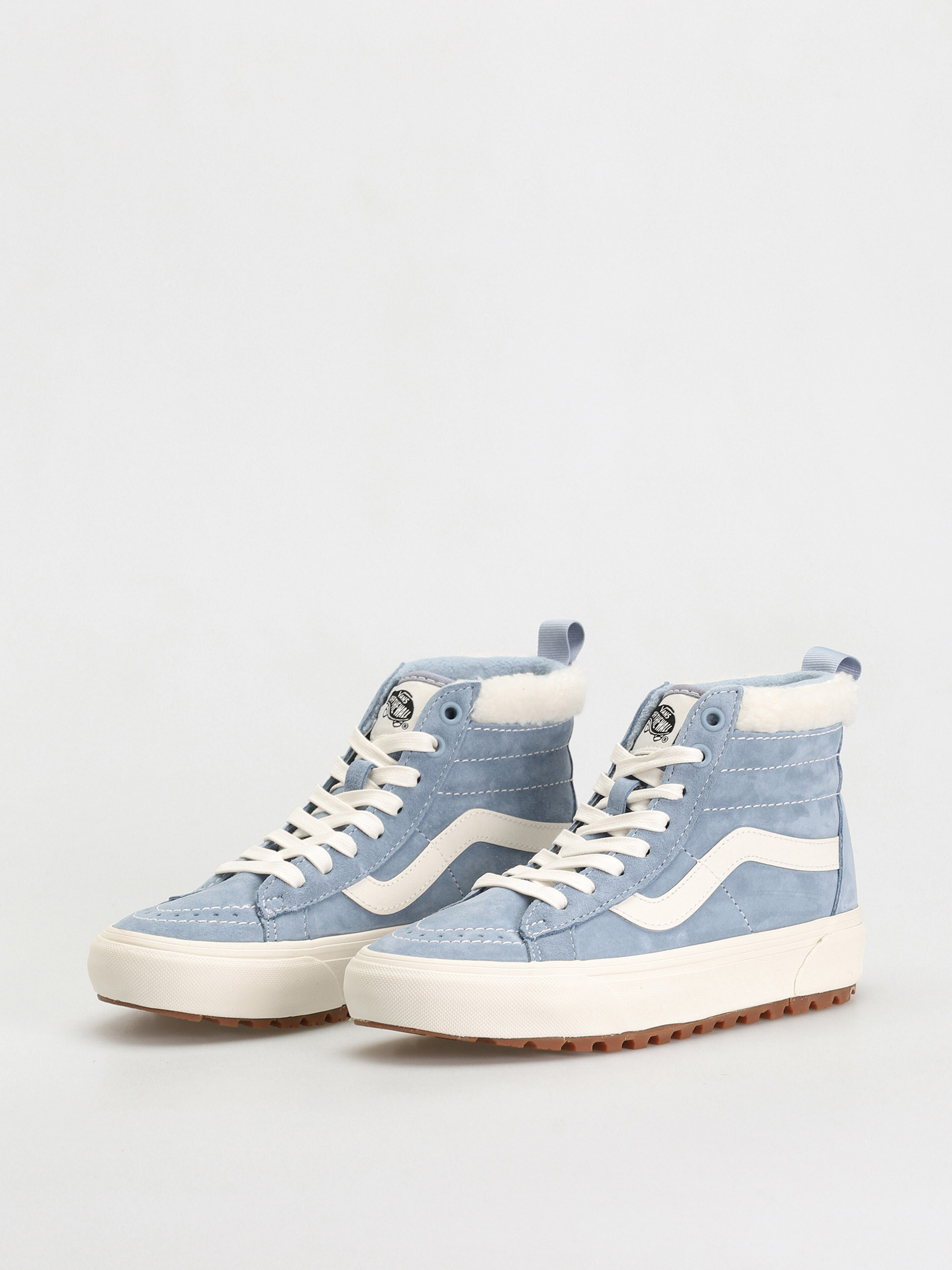 Vans Sk8 Hi MTE 1 Shoes (suede/sherpa ashley blue)