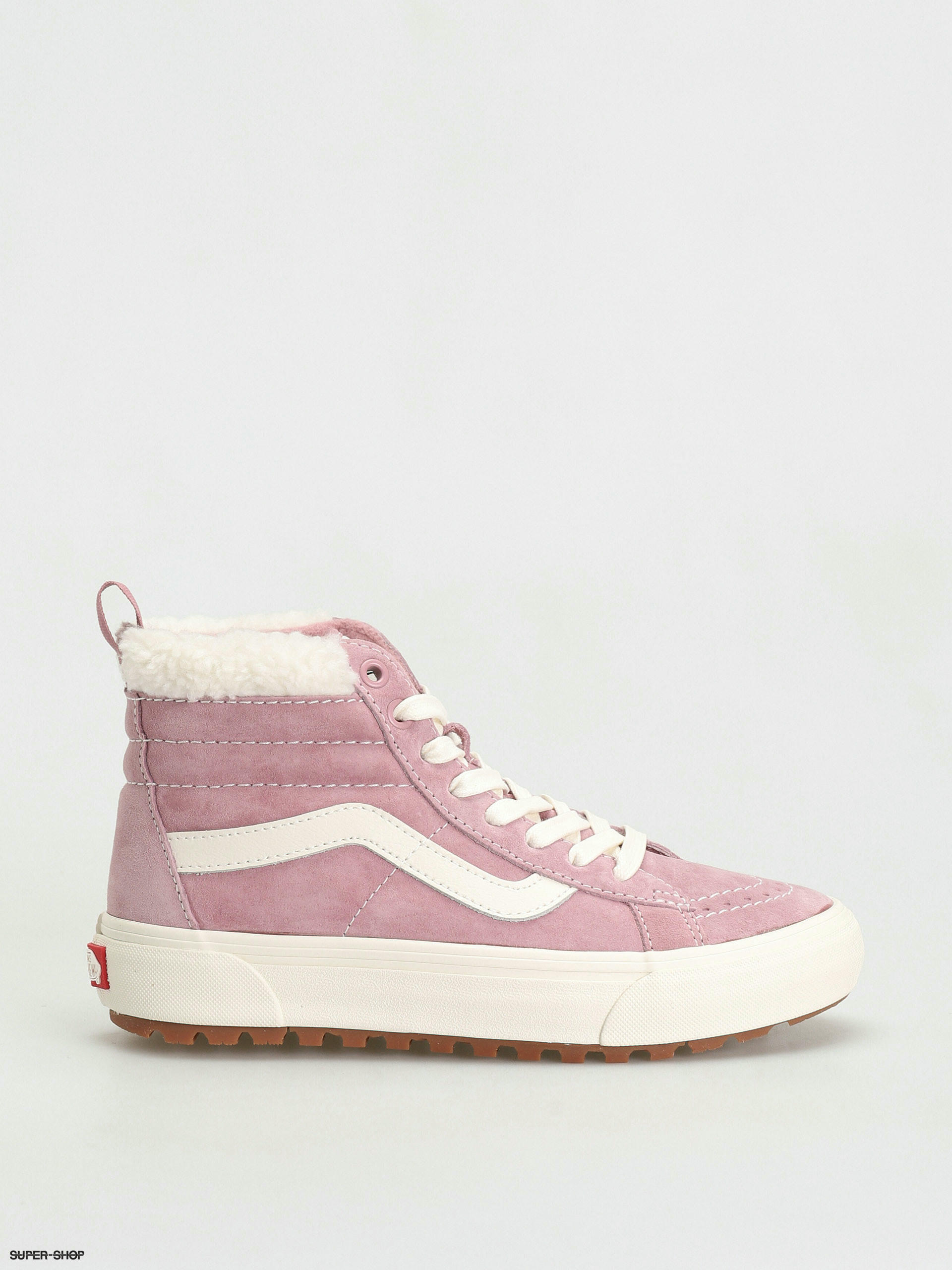 Vans high top 2025 with fur