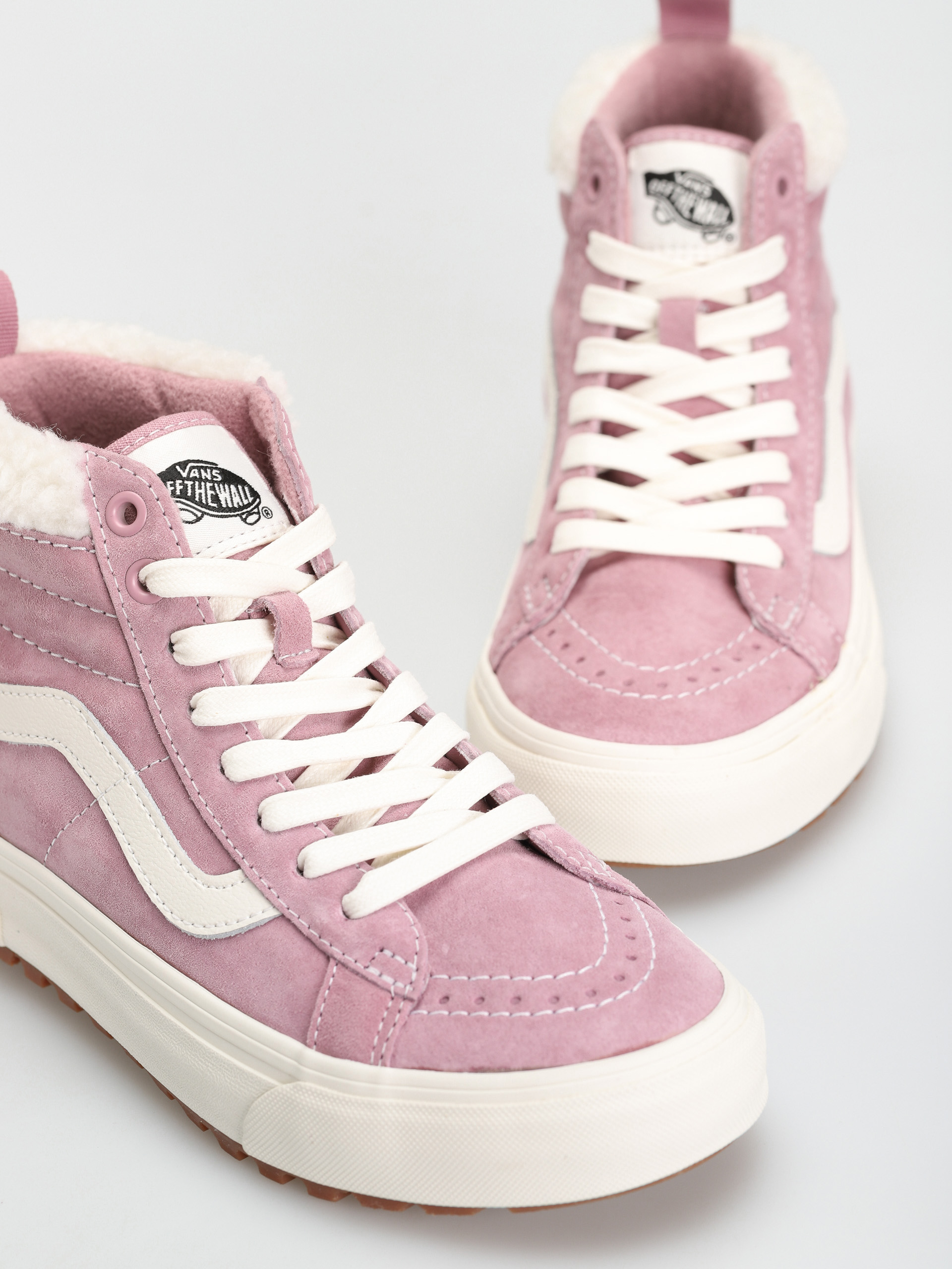 Vans Sk8 Hi MTE 1 Shoes (suede/sherpa lilas)