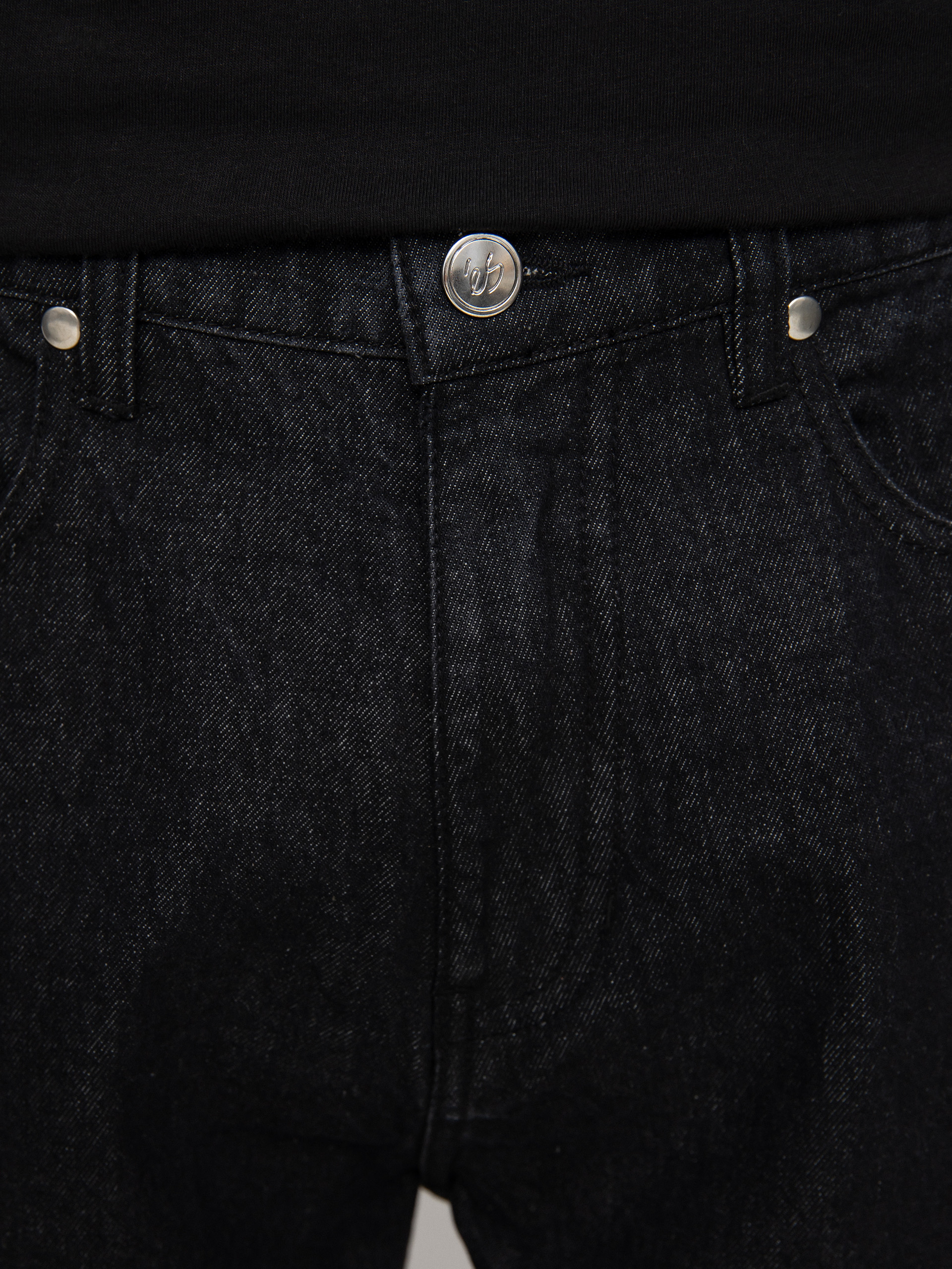 eS Baggy Denim Pants (black wash)
