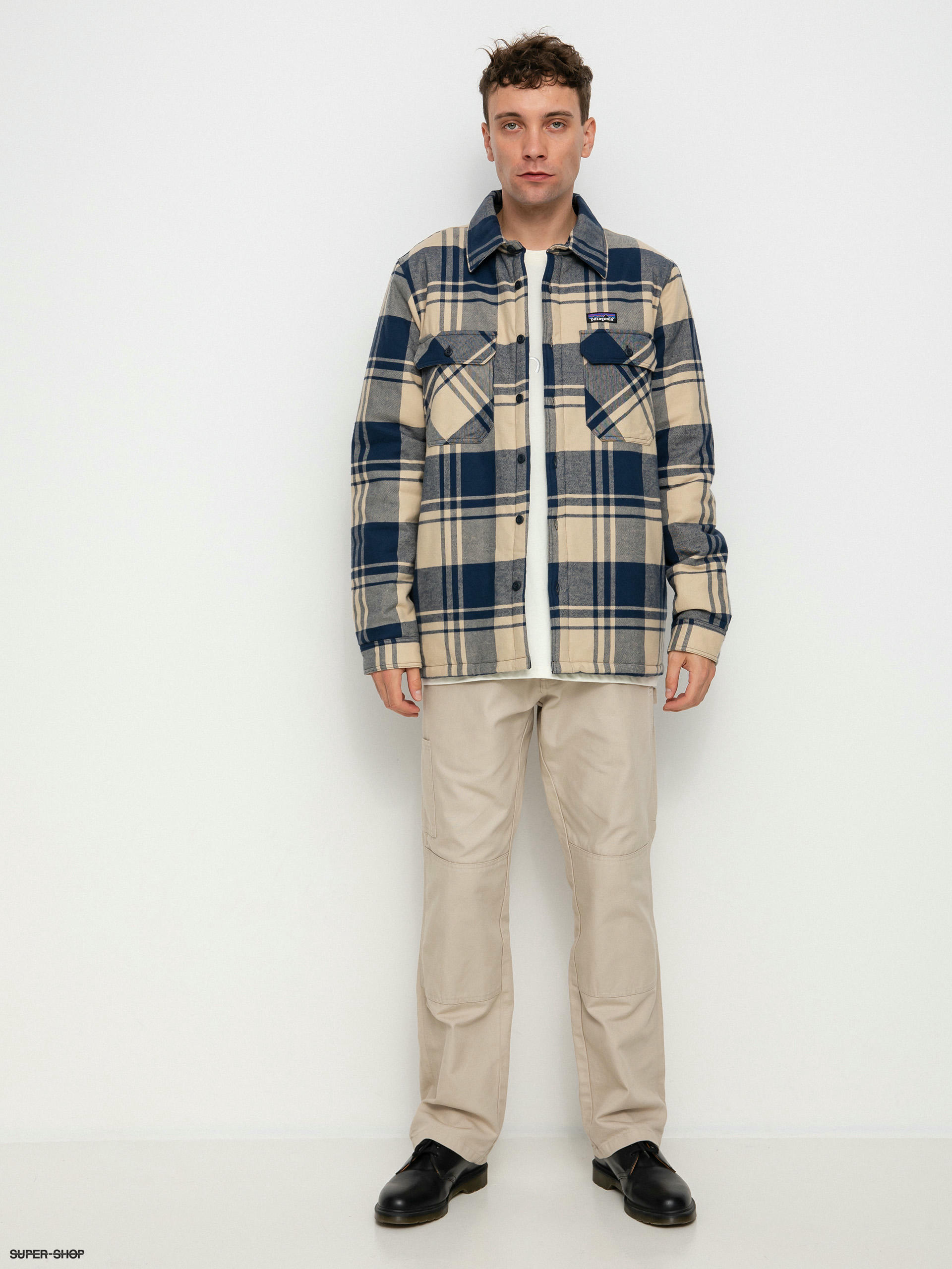 patagonia reversible flannel jacket