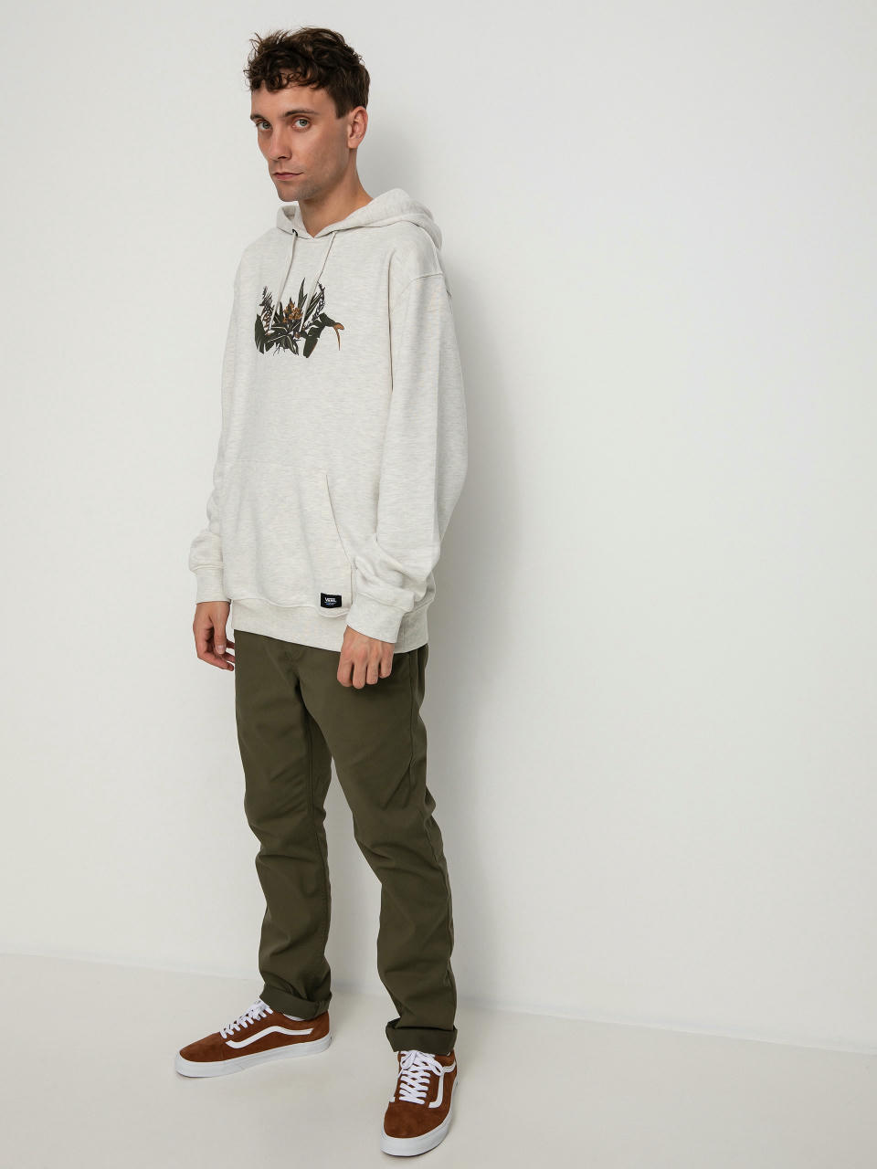 Vans Back Bay Camo HD Hoodie (back bay camo oatmeal heather)